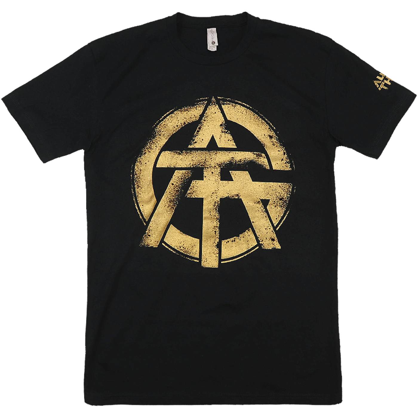 All Good Things - Black and Gold Logo Tee