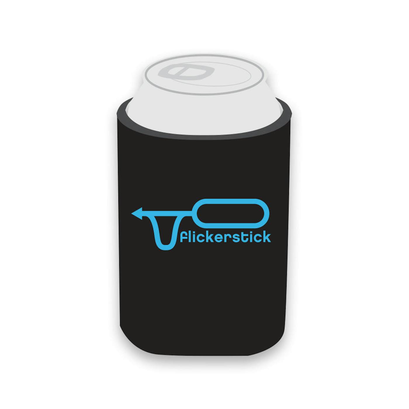 Flickerstick - Logo Can Cooler