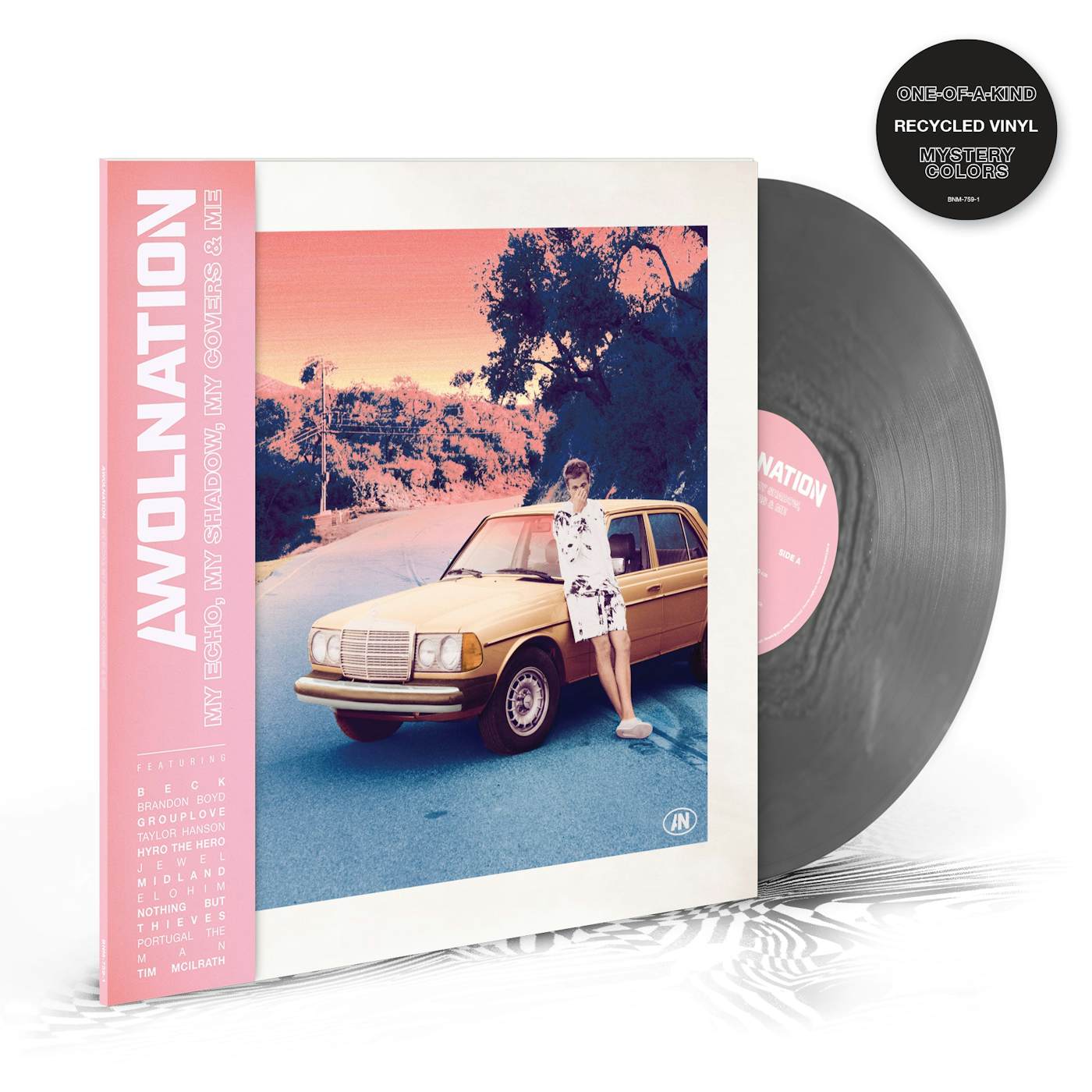 AWOLNATION AWOLNATON - My Echo, My Shadows, My Covers and Me Recycled Mystery Color Vinyl