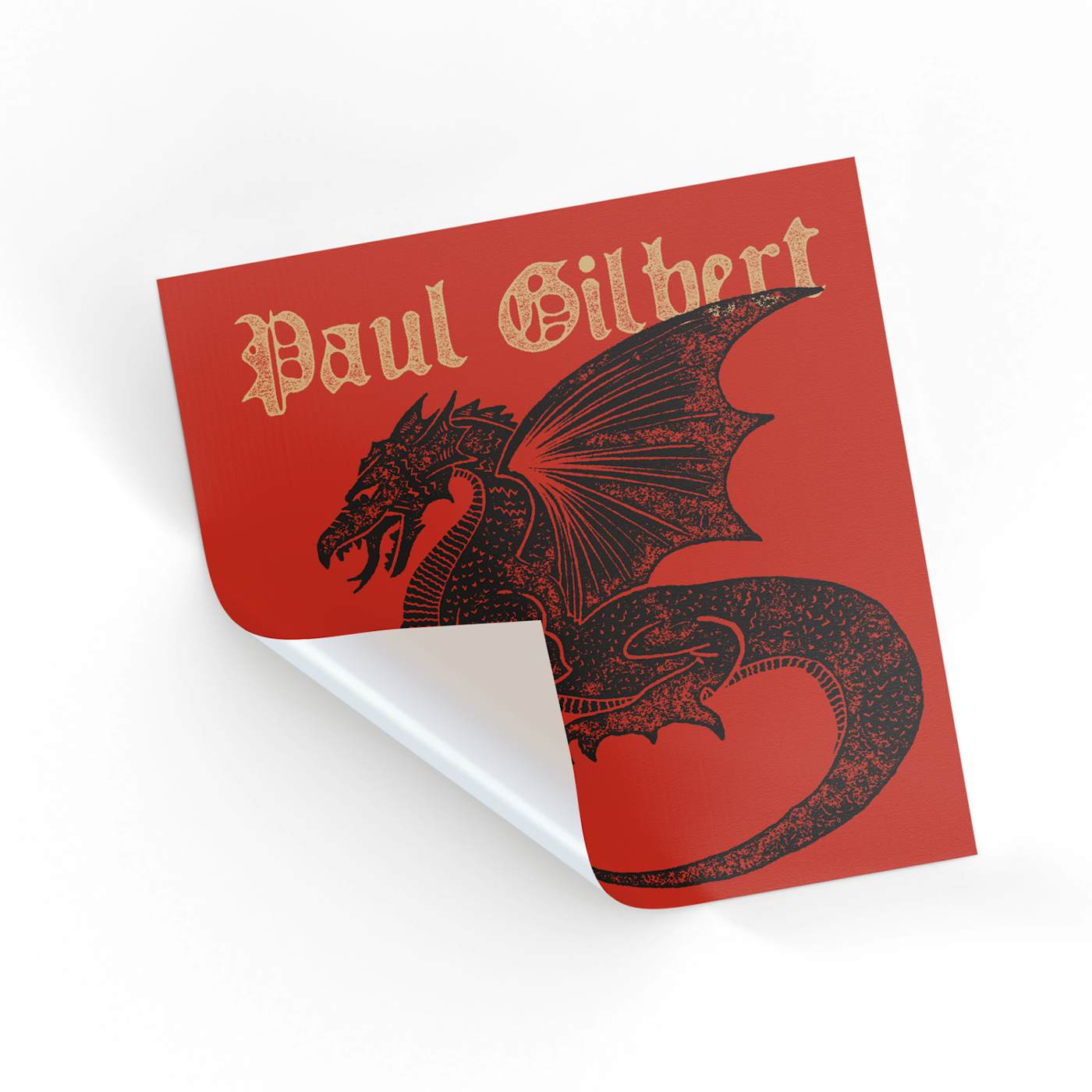 Paul Gilbert - Dragon Sticker