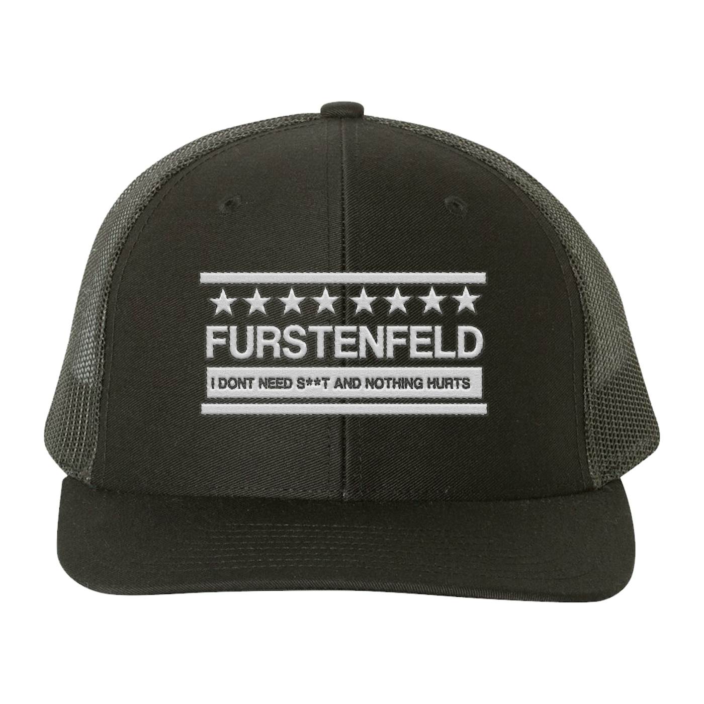 Gunner Black Co Justin Furstenfeld - Furstenfeld Logo Trucker Hat