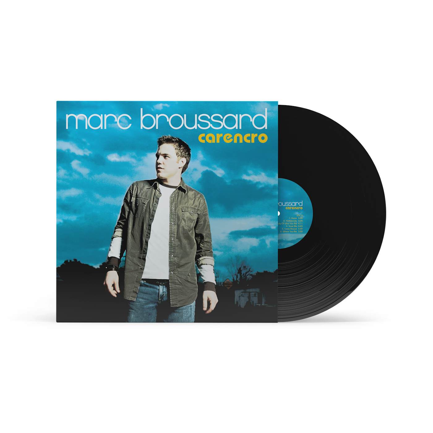 Marc Broussard - Autographed Carencro Vinyl