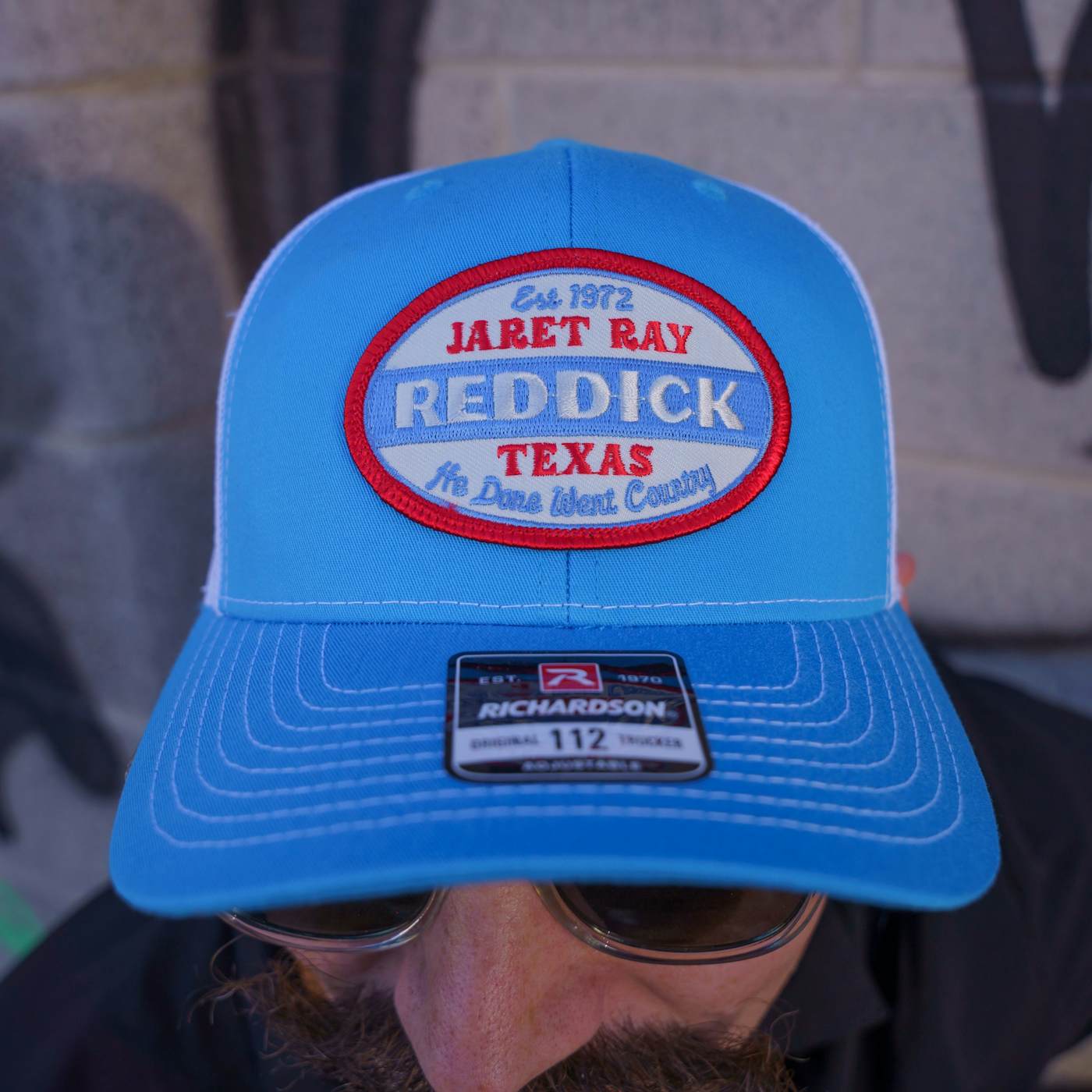 Jaret Reddick Jaret Ray Reddick - Light Blue Est 1972 Hat