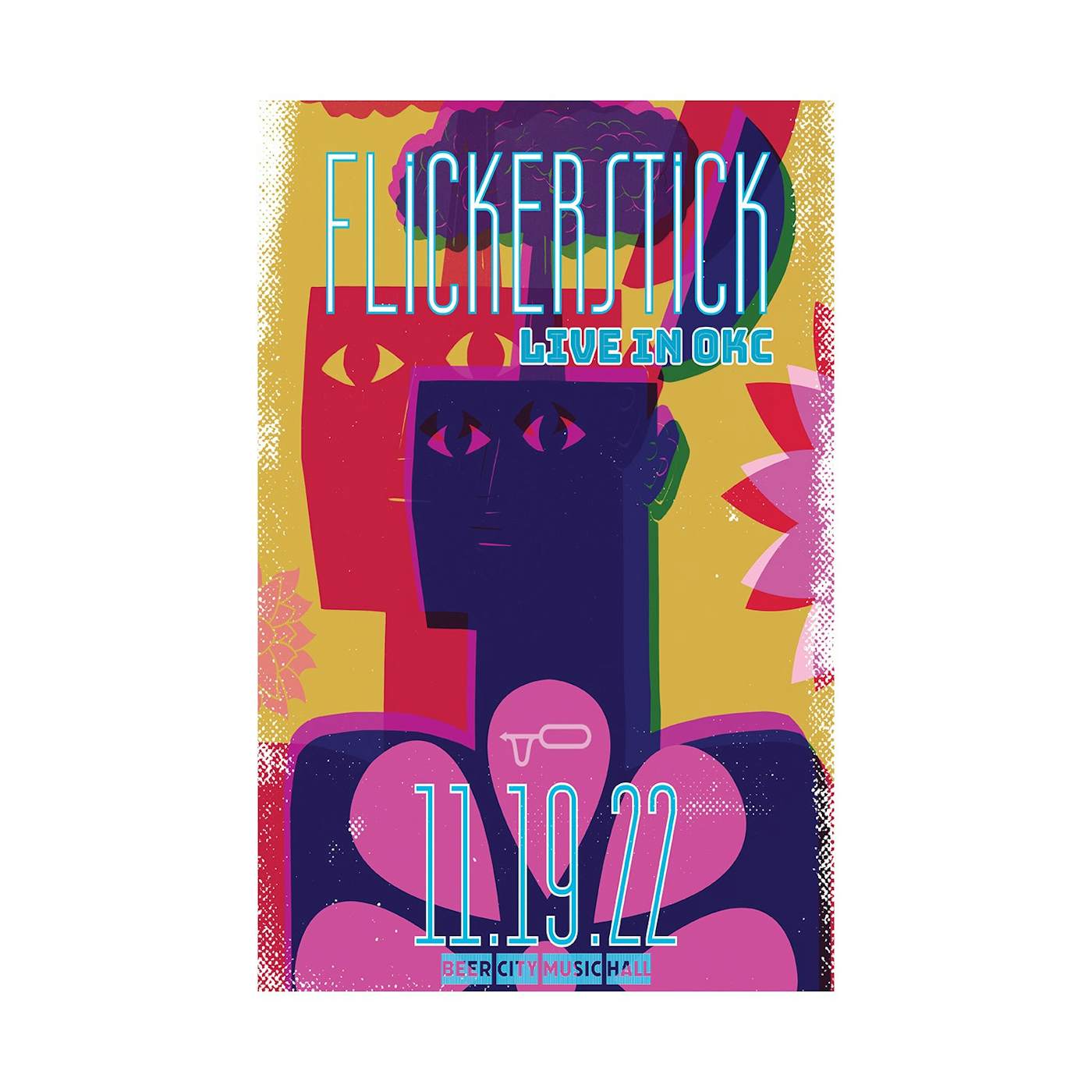 Flickerstick - Live in OKC 11-19-2022 Show Poster