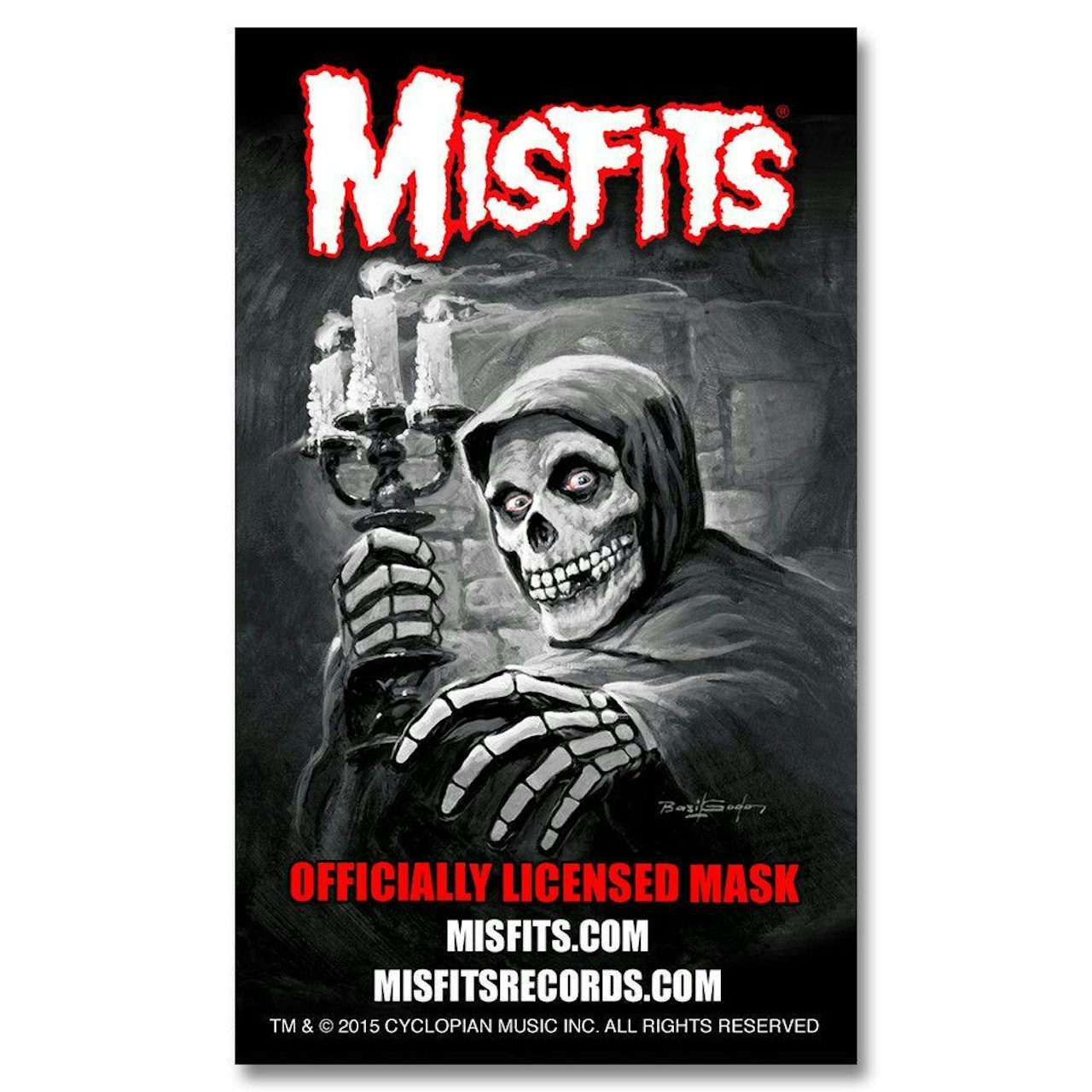 The Misfits Fiend" Mask Red