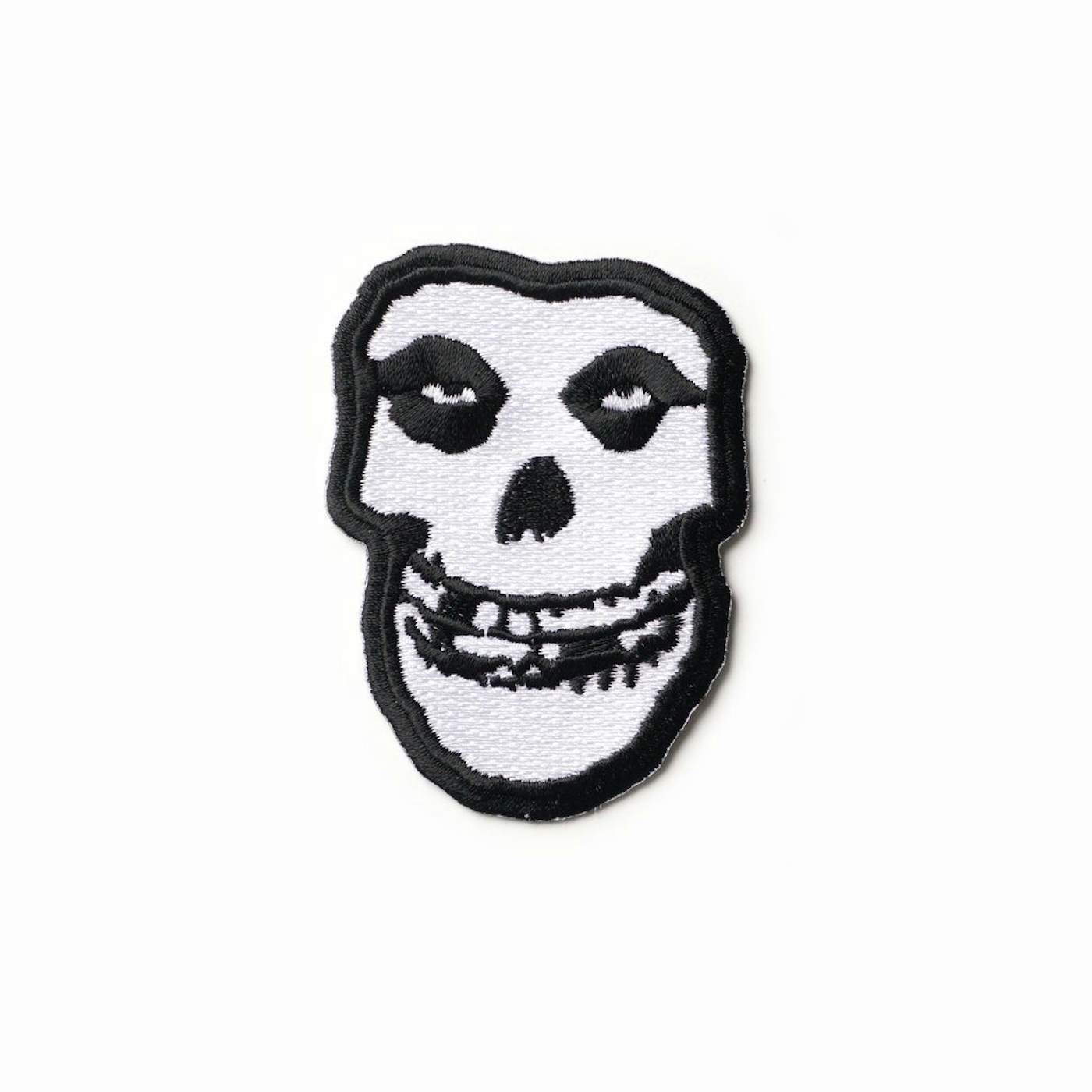 official MISFITS SEW-ON / IRON-ON PATCH - FIEND SKULL die my darling LOGO -  NEW