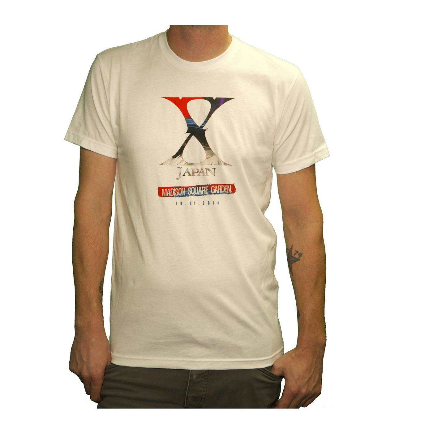 X JAPAN Madison Square Garden 2014 Men's T-Shirt