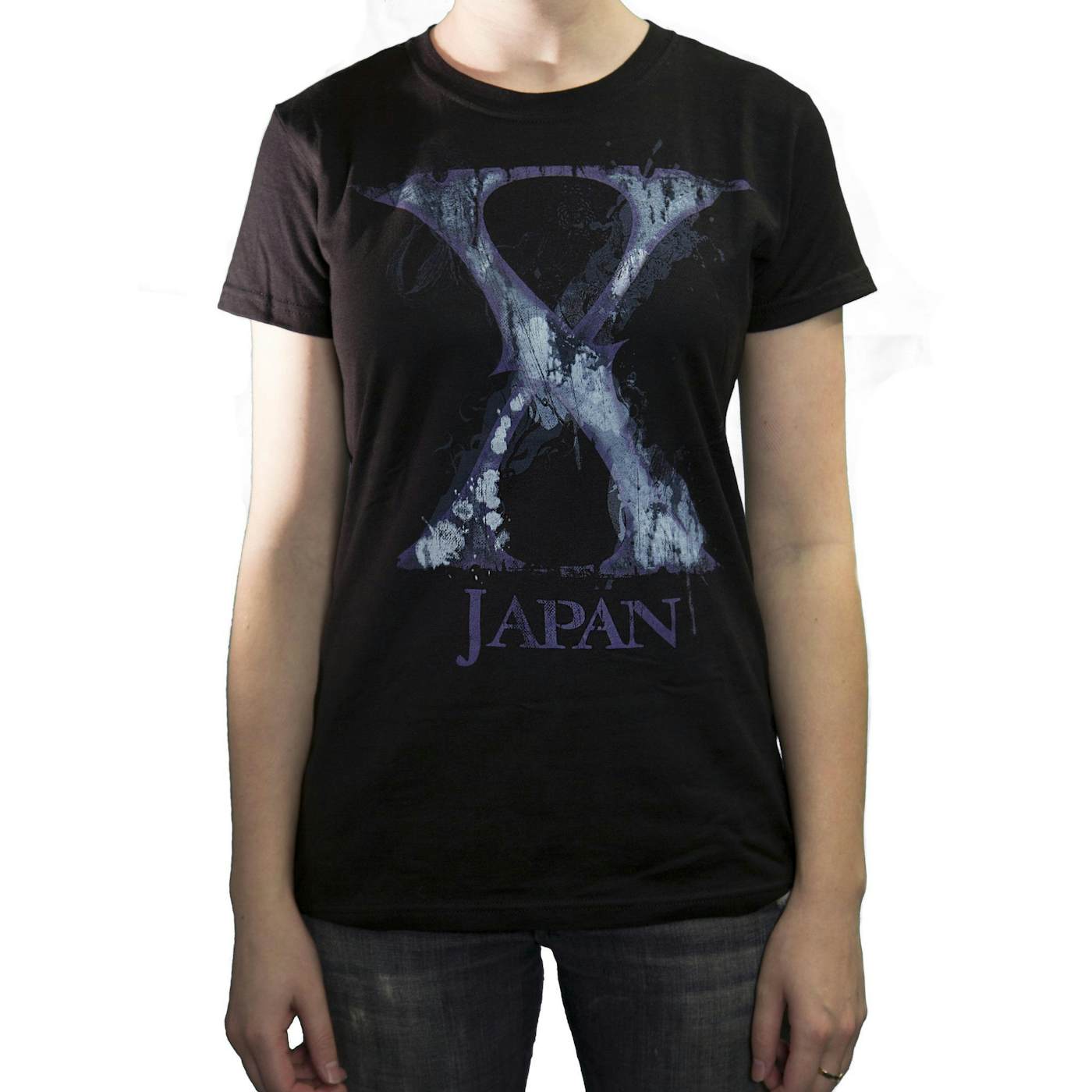 X JAPAN Ladies Purple X T-Shirt