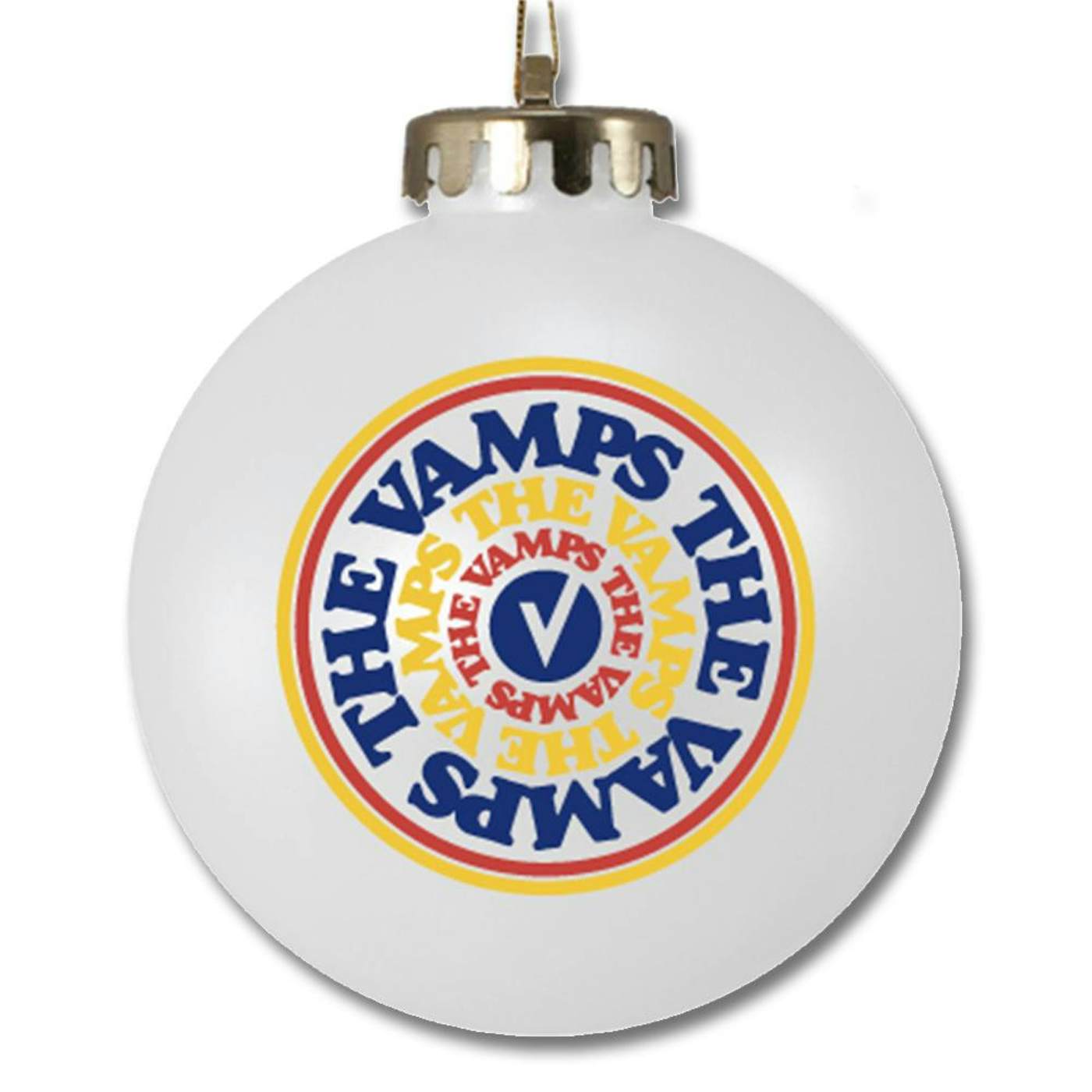 The Vamps Retro Holiday Ornament