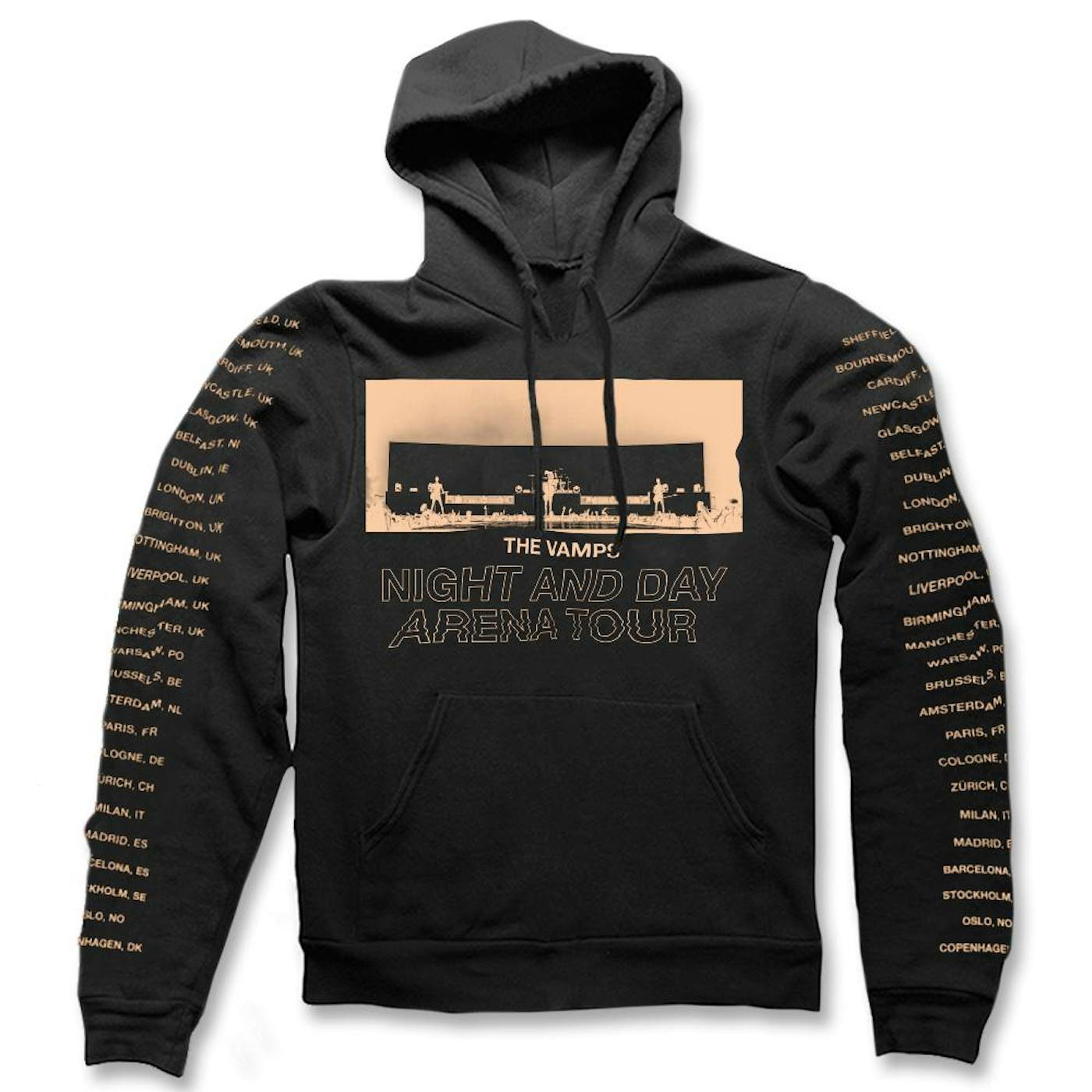 The Vamps Live Tour Pullover Hoodie