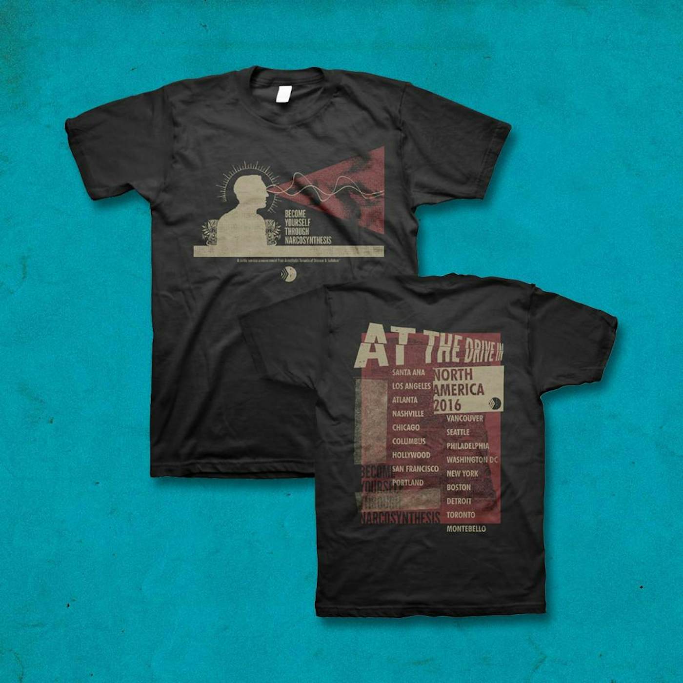 At the Drive-In Narco Tour T-shirt