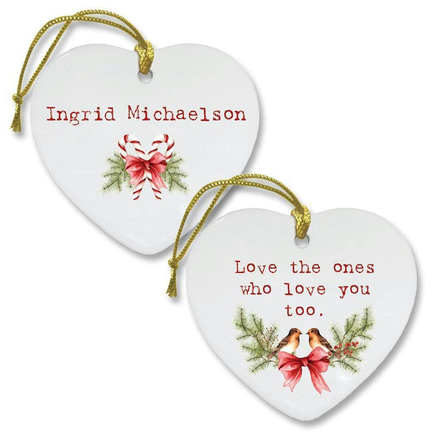 Ingrid Michaelson Happy, Happy Christmas Lyric Ornament