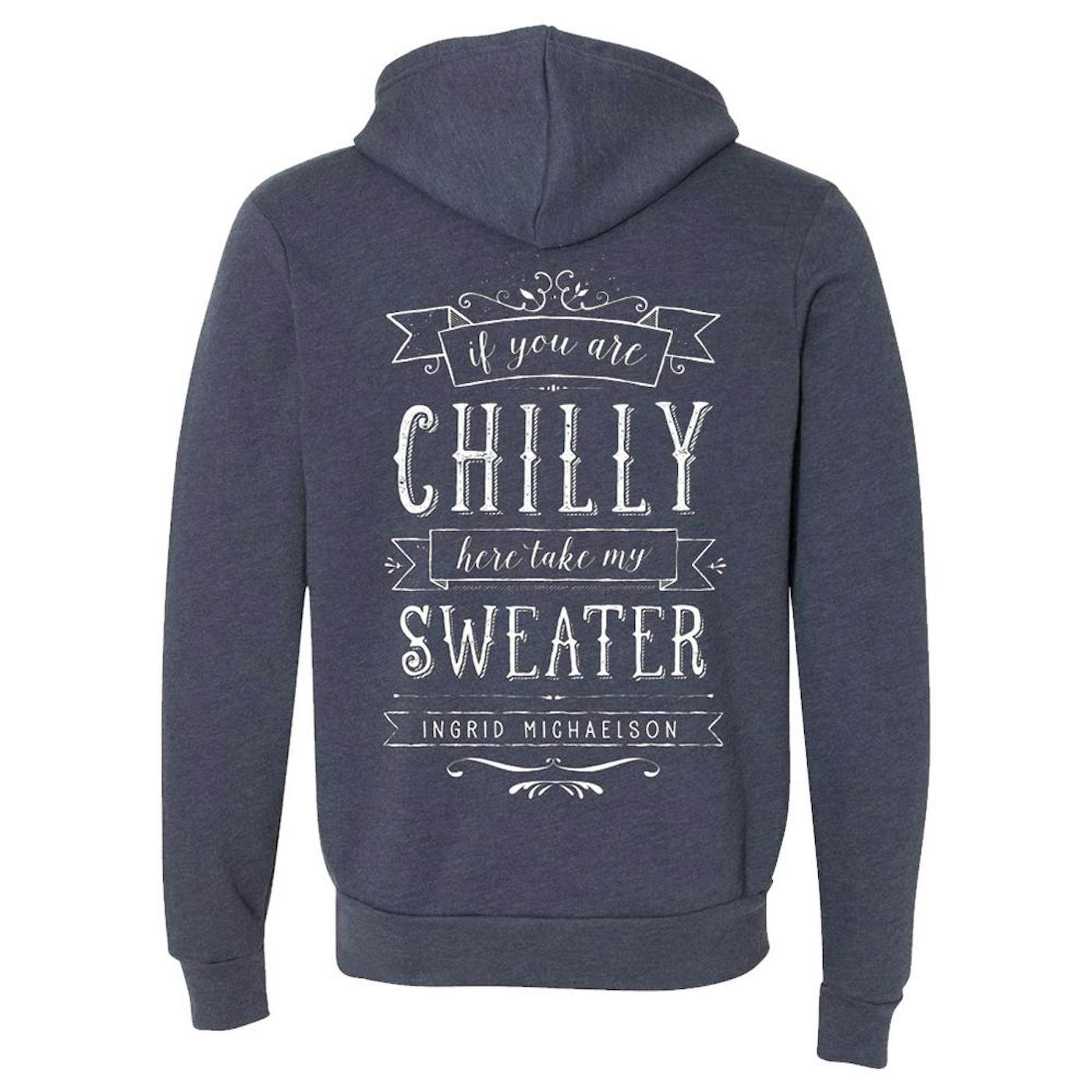 Ingrid Michaelson Chilly Zip Hoodie