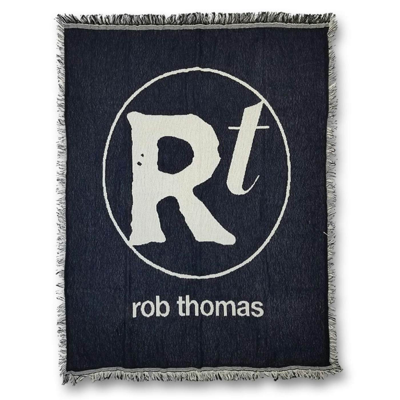 Rob Thomas Logo Woven Blanket