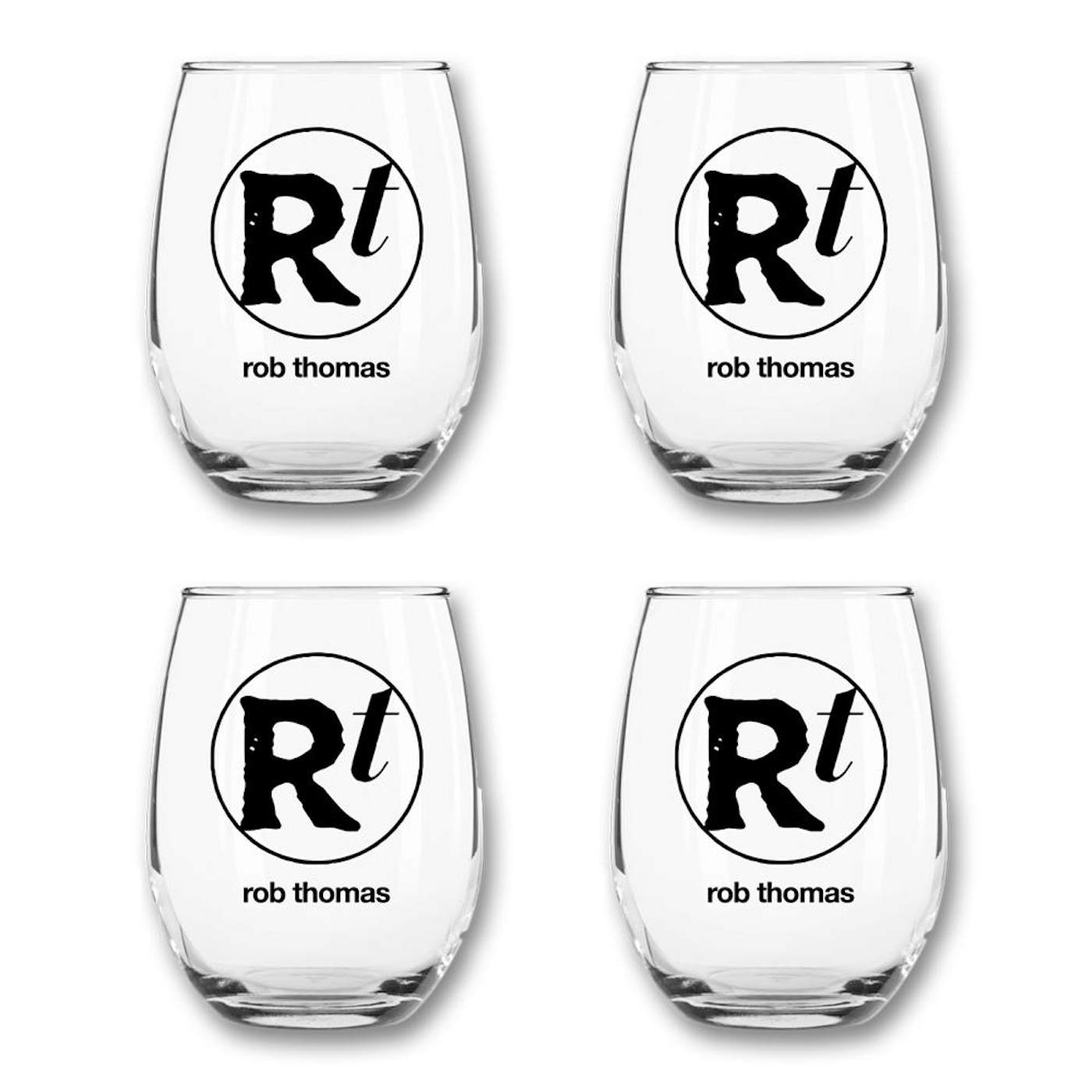 Rob Thomas Wine Glass Set