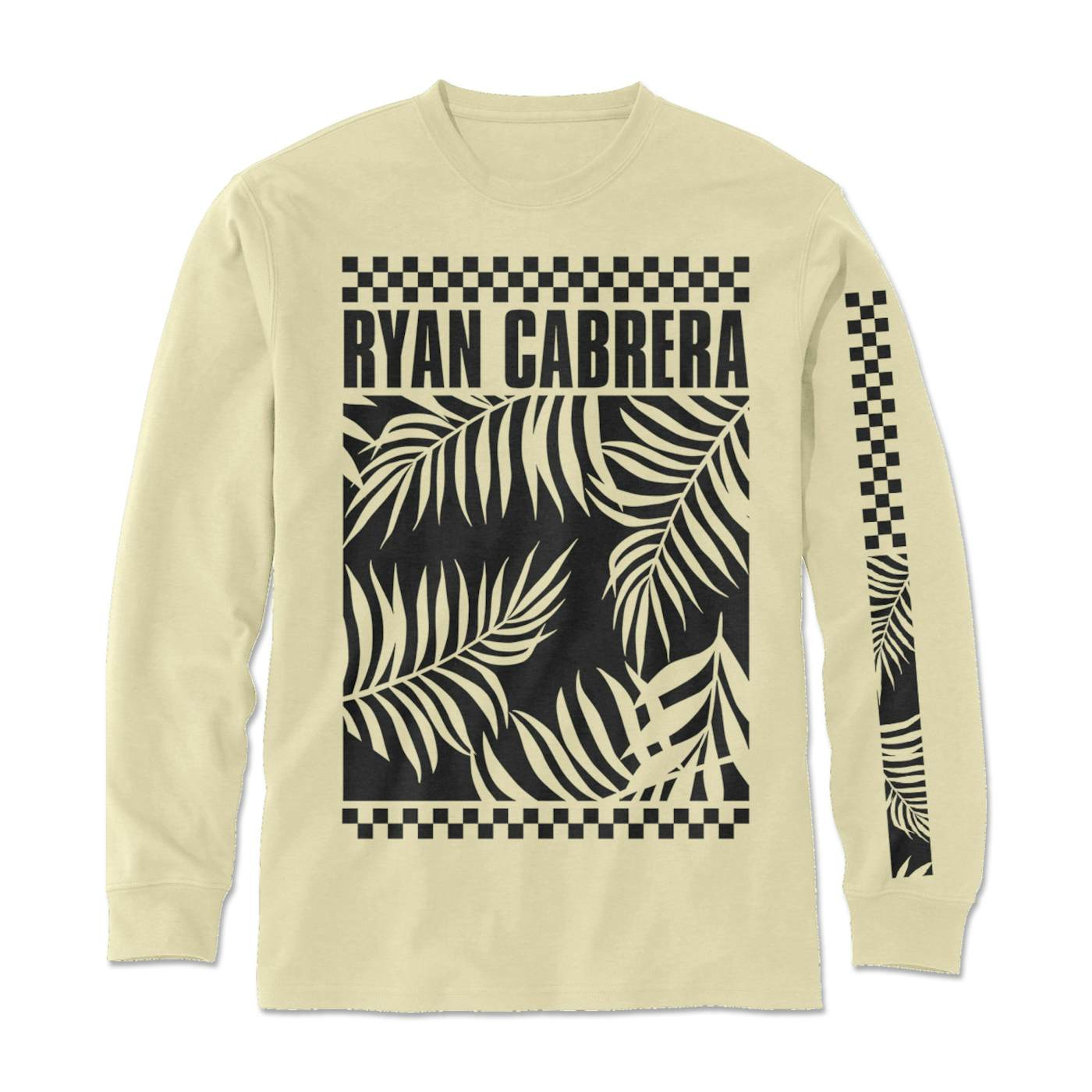 Ryan Cabrera Tropical Checkered Long Sleeve