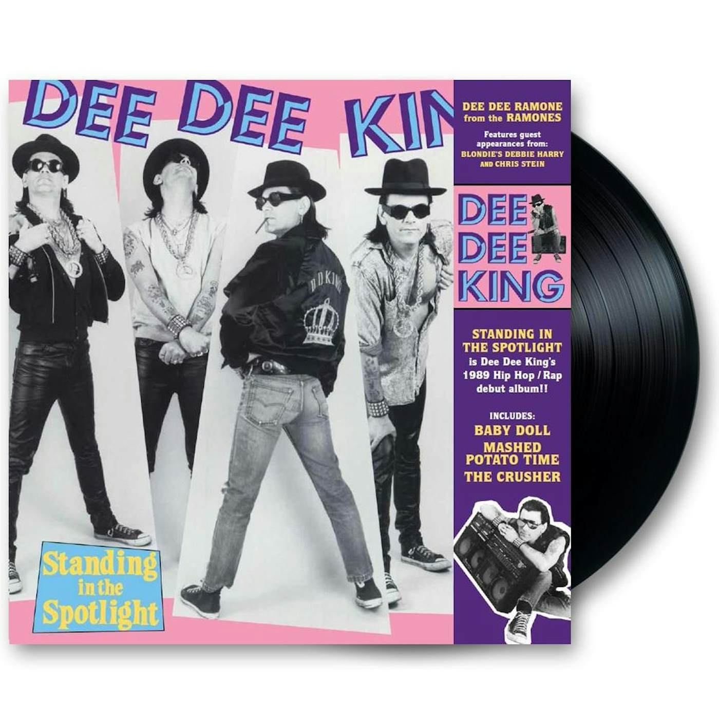Dee Dee Ramone Dee Dee King “Standing in the Spotlight” 12” Vinyl LP (Ltd Ed Reissue)