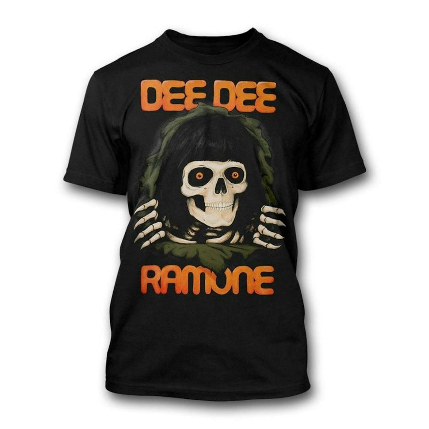 Dee Dee Ramone Ripping Skull T-shirt