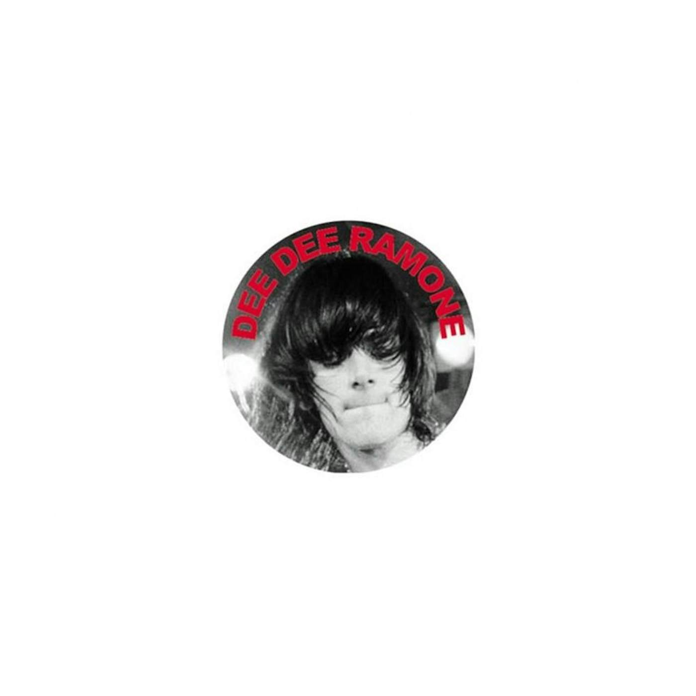 Dee Dee Ramone Photo Button