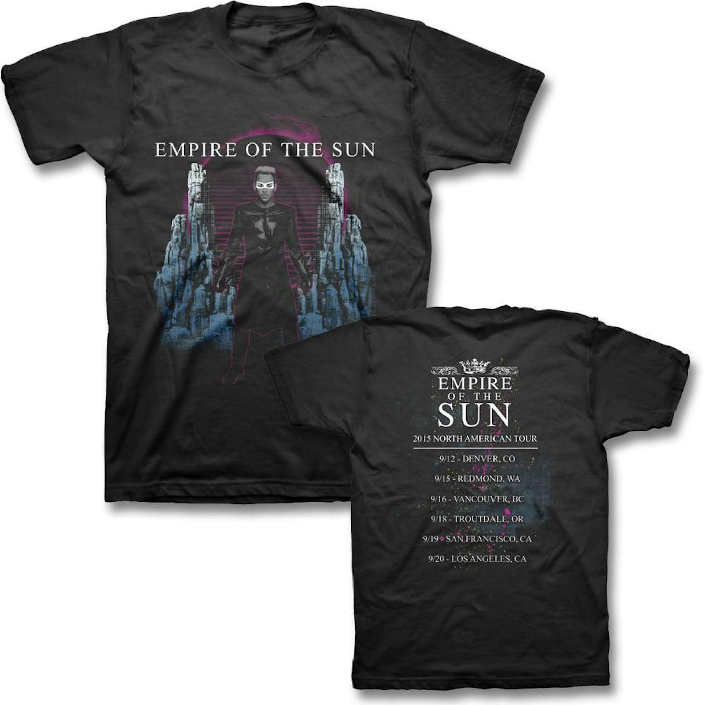 Empire of the Sun 2015 North American Tour T-shirt