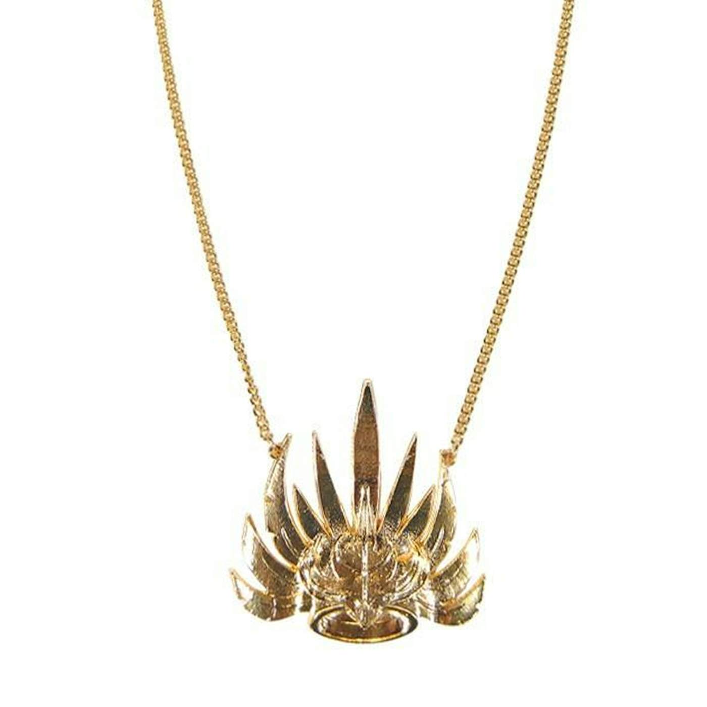 Empire of the Sun Golden Crown Necklace