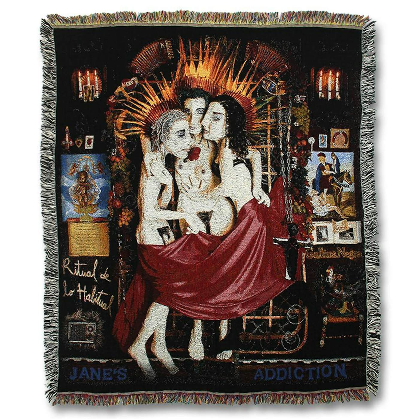 Jane's Addiction Ritual de lo Habitual Woven Blanket