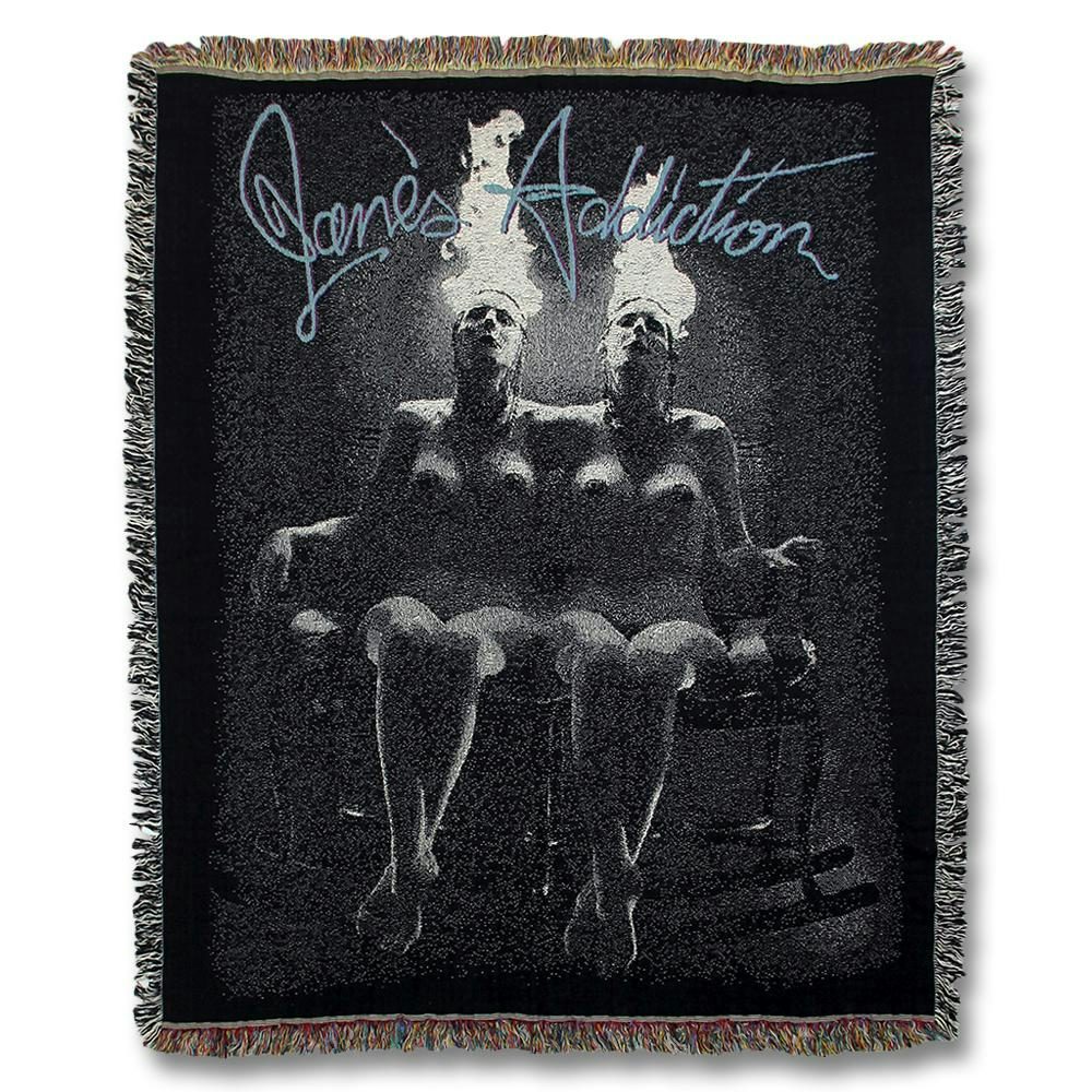 Nothing's Shocking Woven Blanket - Jane's Addiction