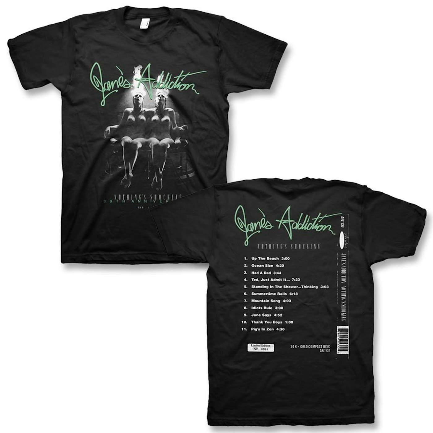 Jane's Addiction Nothing's Shocking 30th Anniversary T-Shirt