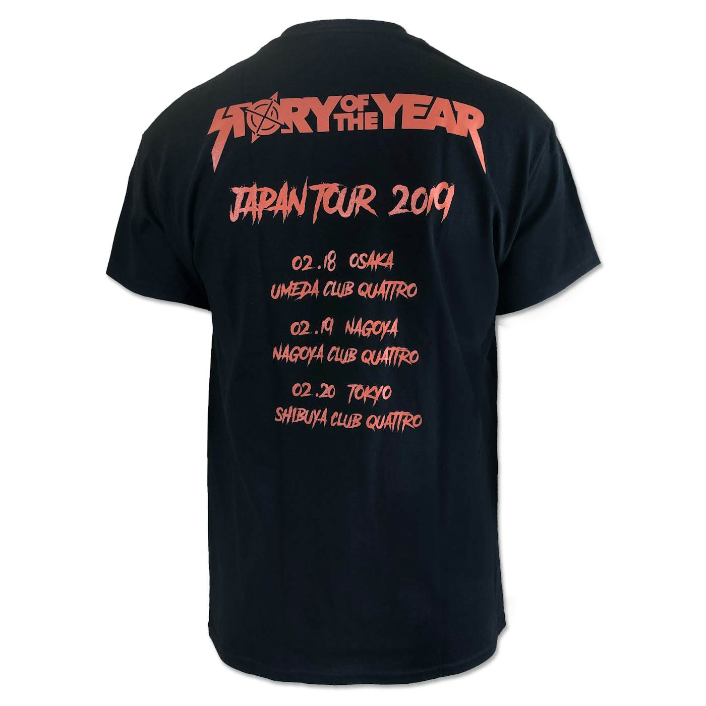 Story Of The Year Official Japanese Tour Horror T-Shirt