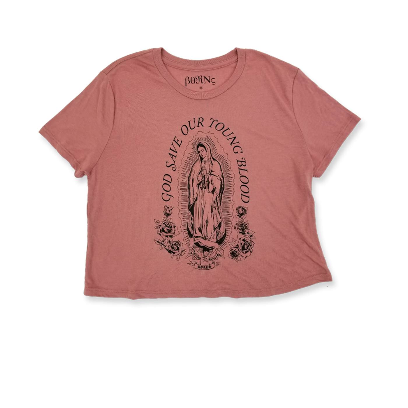 BØRNS Guadalupe Women's Crop T-Shirt