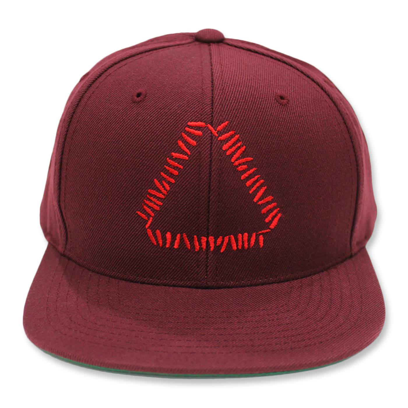 Warpaint Embroidered Triangle Logo Snapback (Maroon)