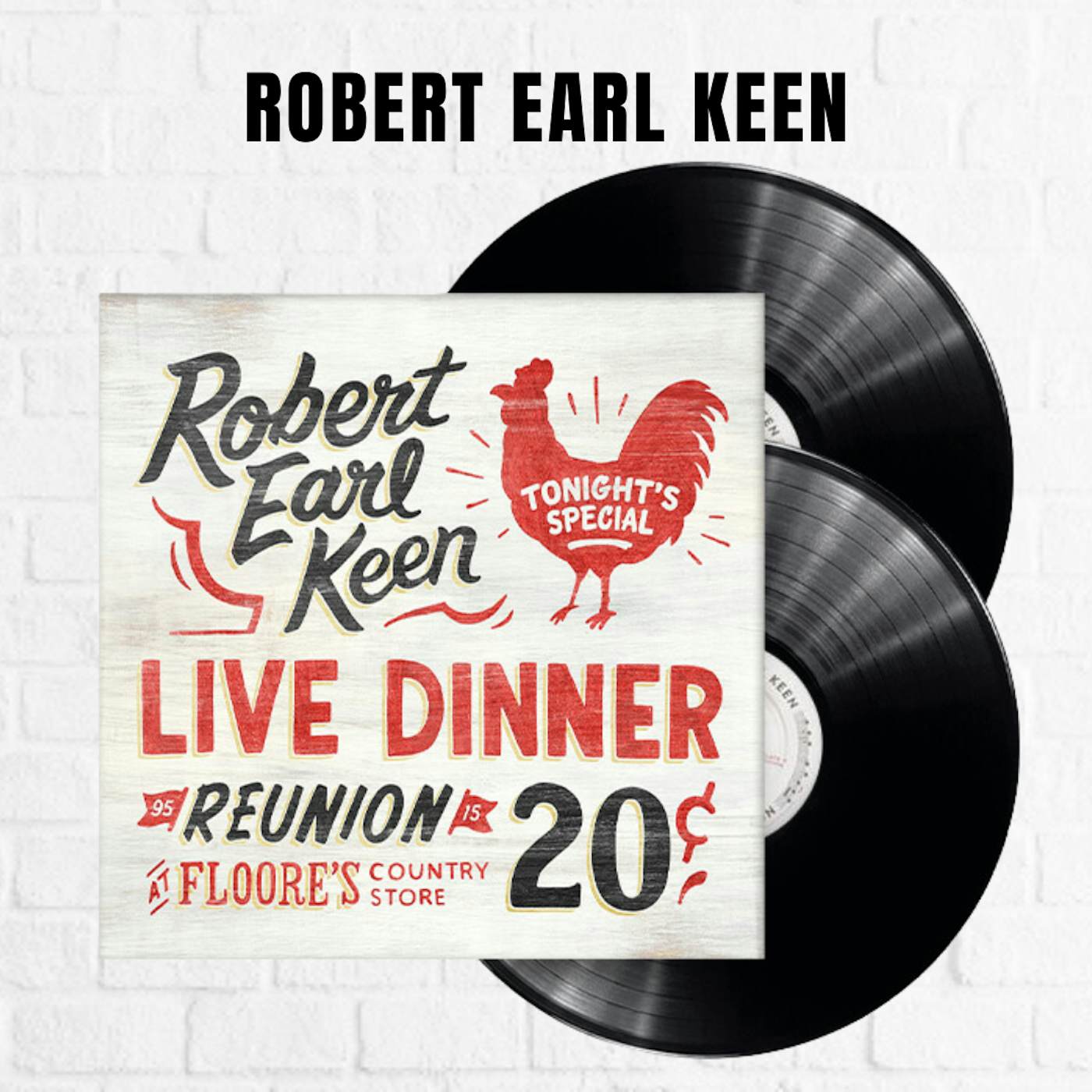 Robert Earl Keen Live Dinner Reunion [2xLP]
