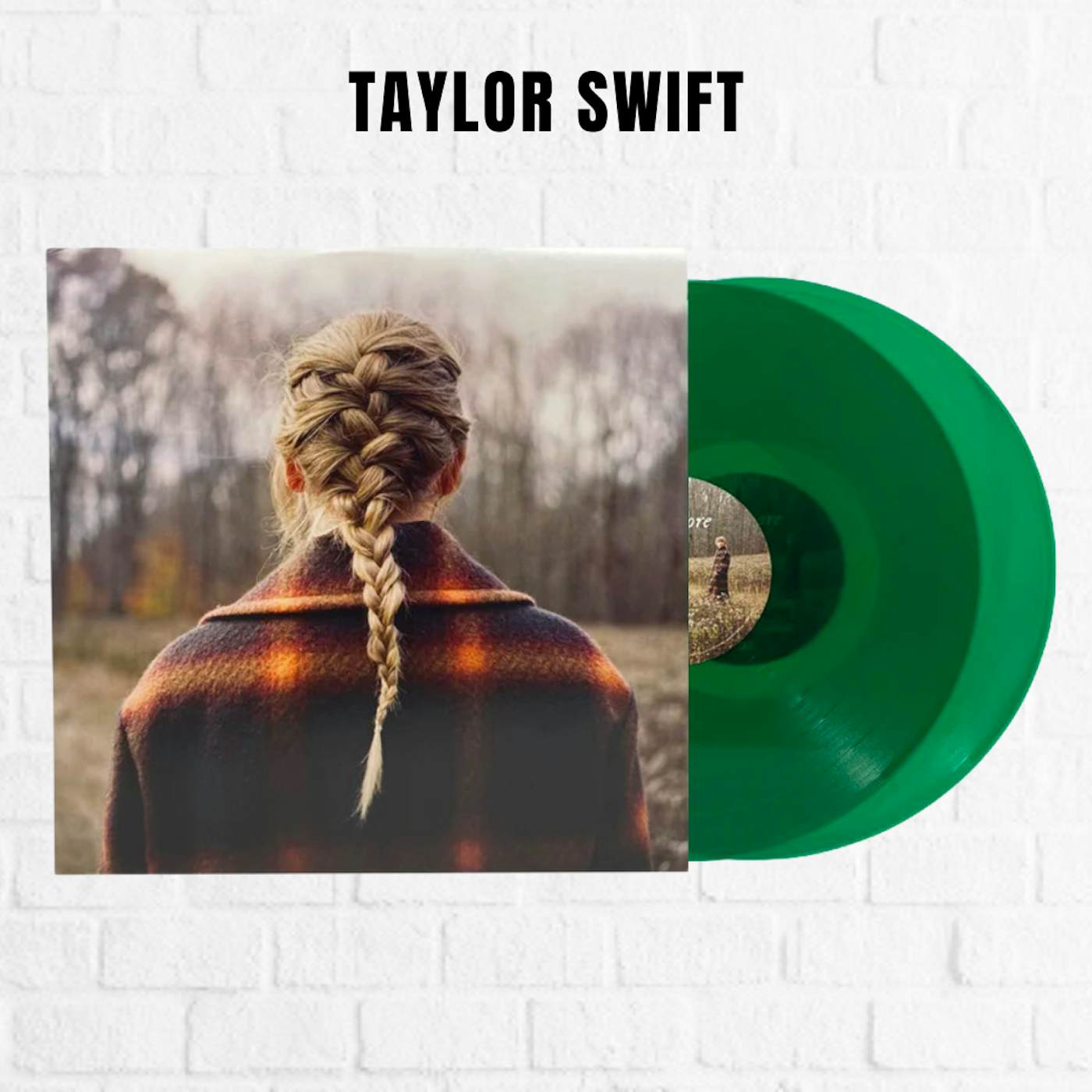Taylor Swift Evermore (Deluxe) [Limited Translucent Green] [2xLP]