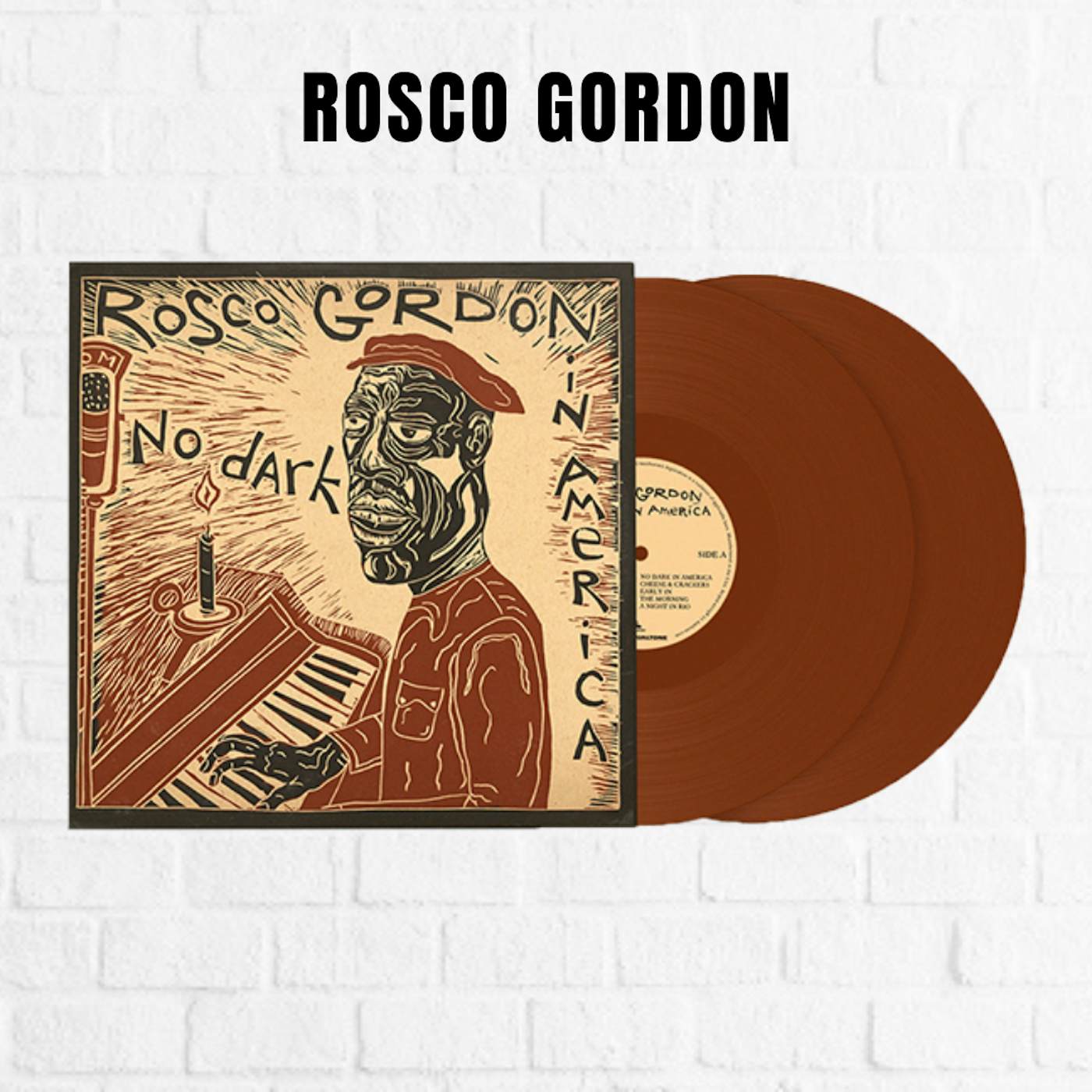 Rosco Gordon No Dark In America [Maroon]