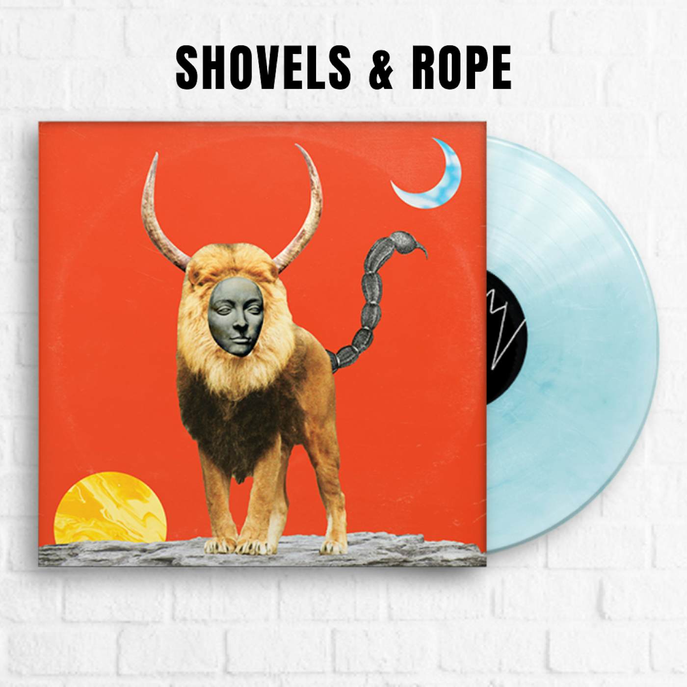 Shovels & Rope Manticore [Exclusive Milky Clear Blue Swirl]