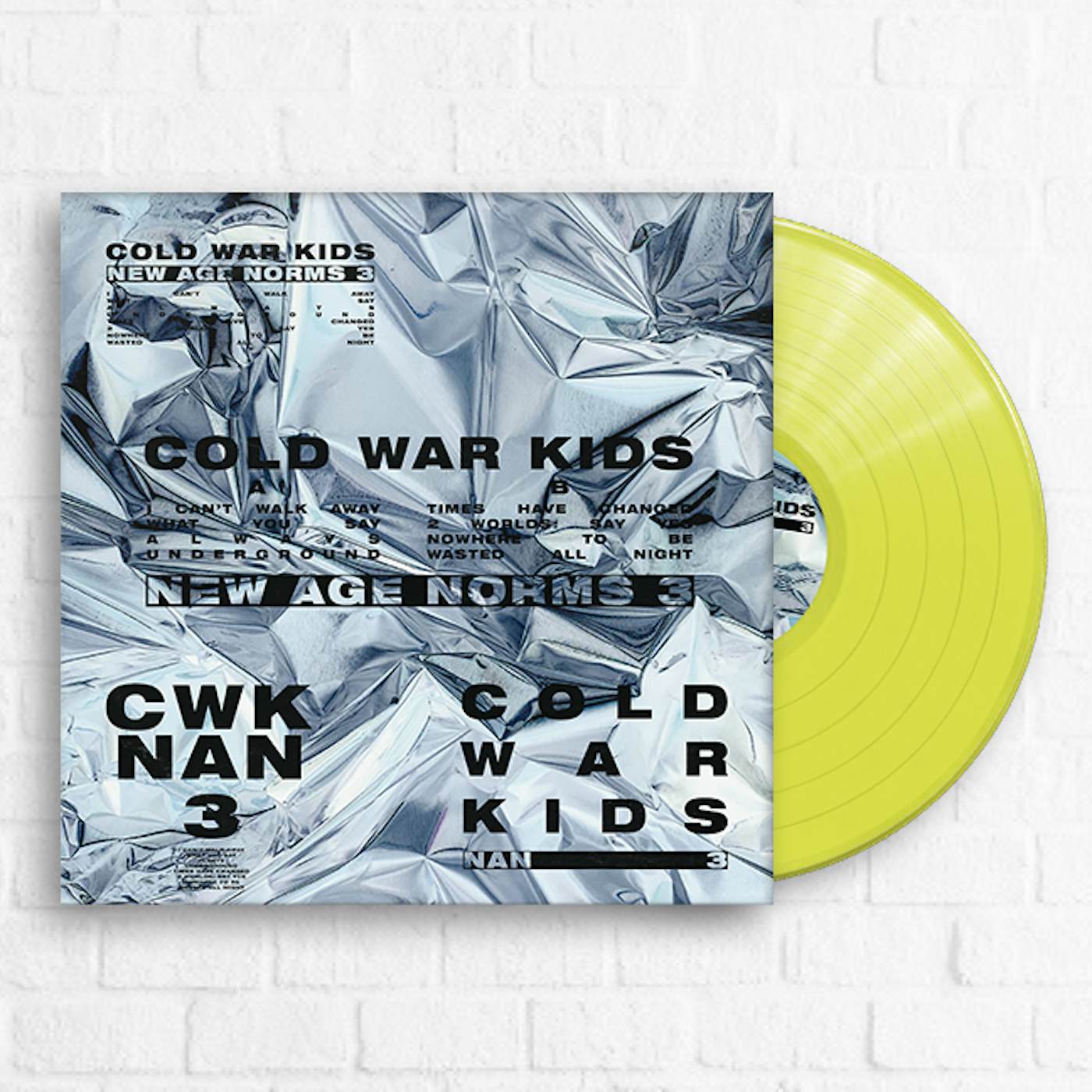 Cold War Kids New Age Norms 3 [Exclusive Neon Yellow]