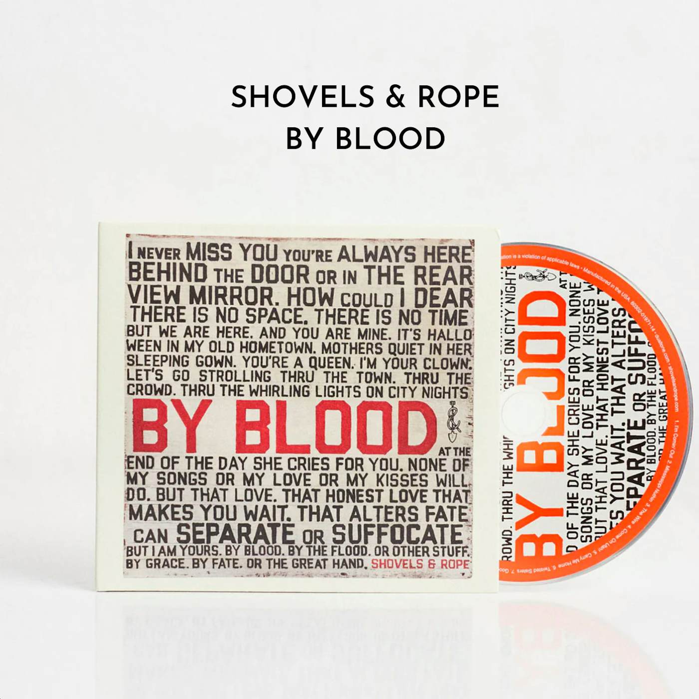 Shovels & Rope By Blood (CD)