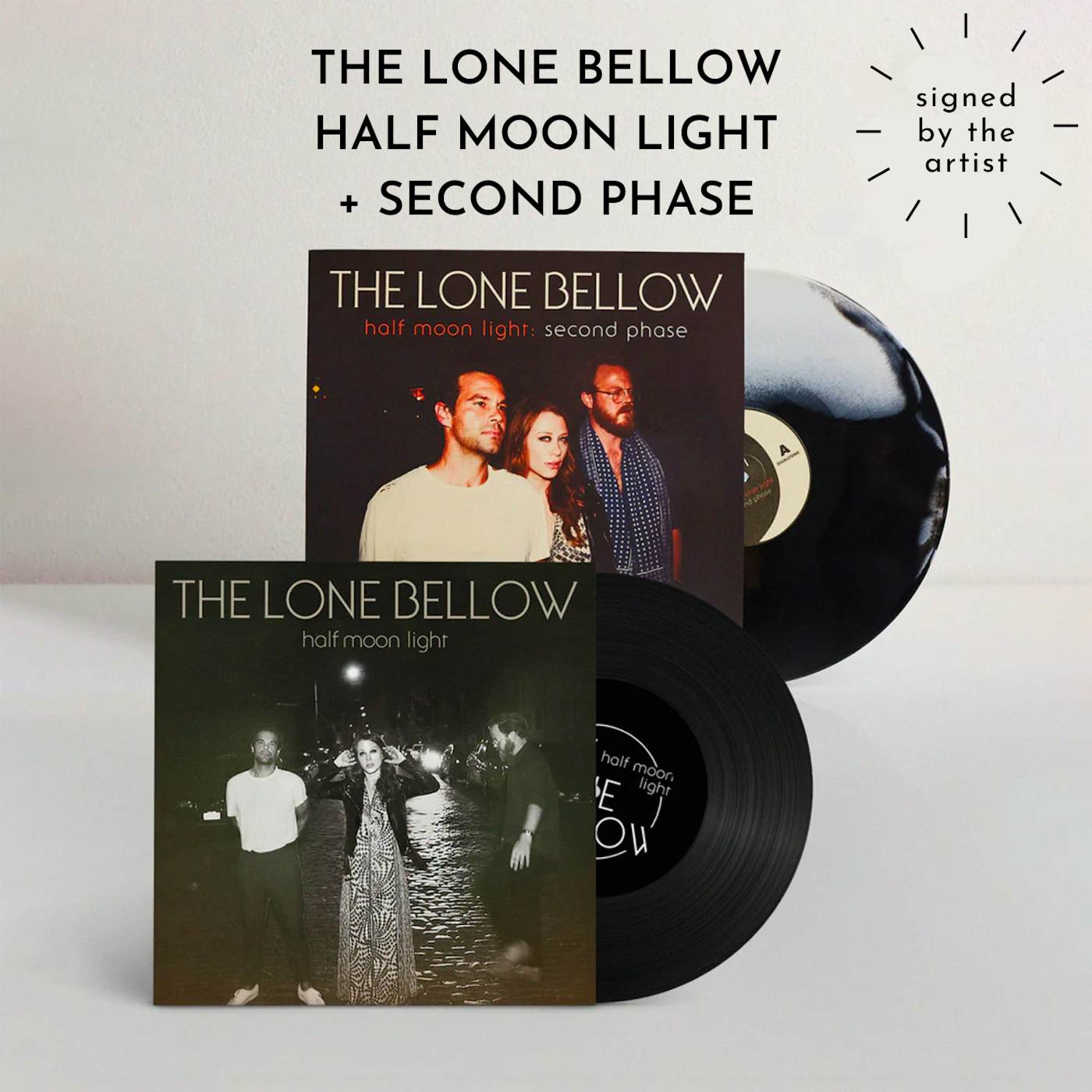 The Lone Bellow Half Moon Light + Second Phase (Signed LP) (Vinyl)