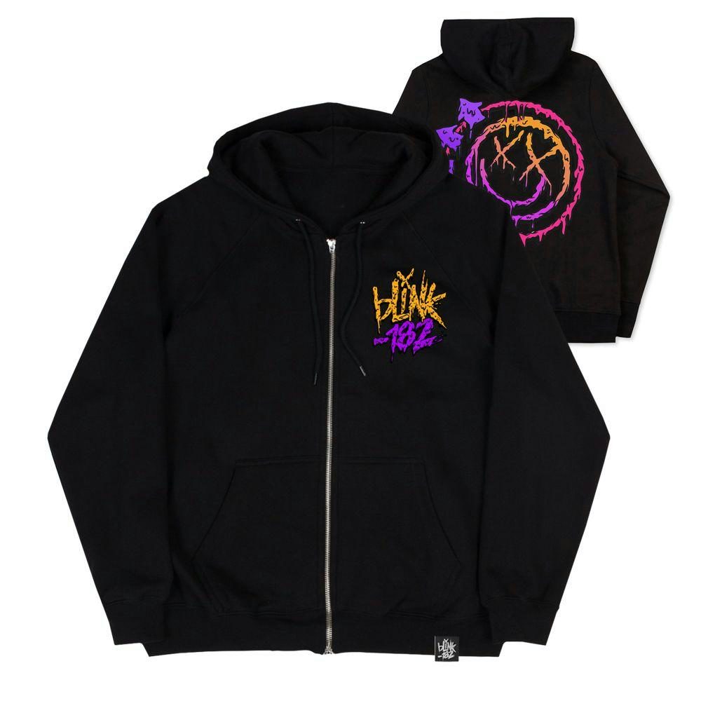 Blink 182 zip up sale hoodie