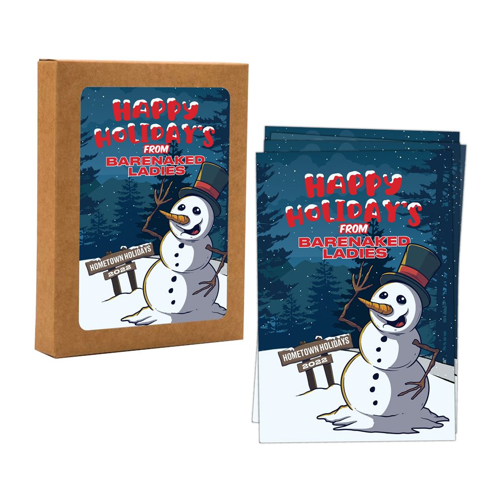 Barenaked Ladies Christmas Card set