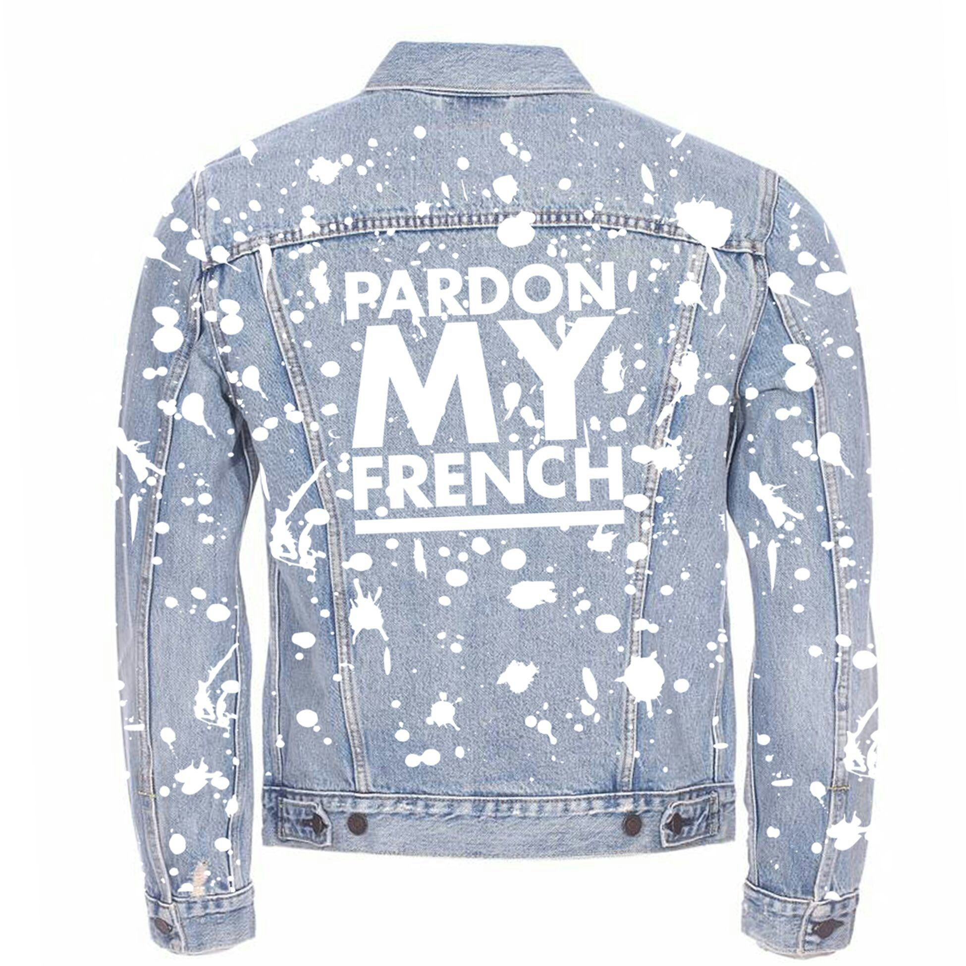 Pardon my outlet french denim jacket