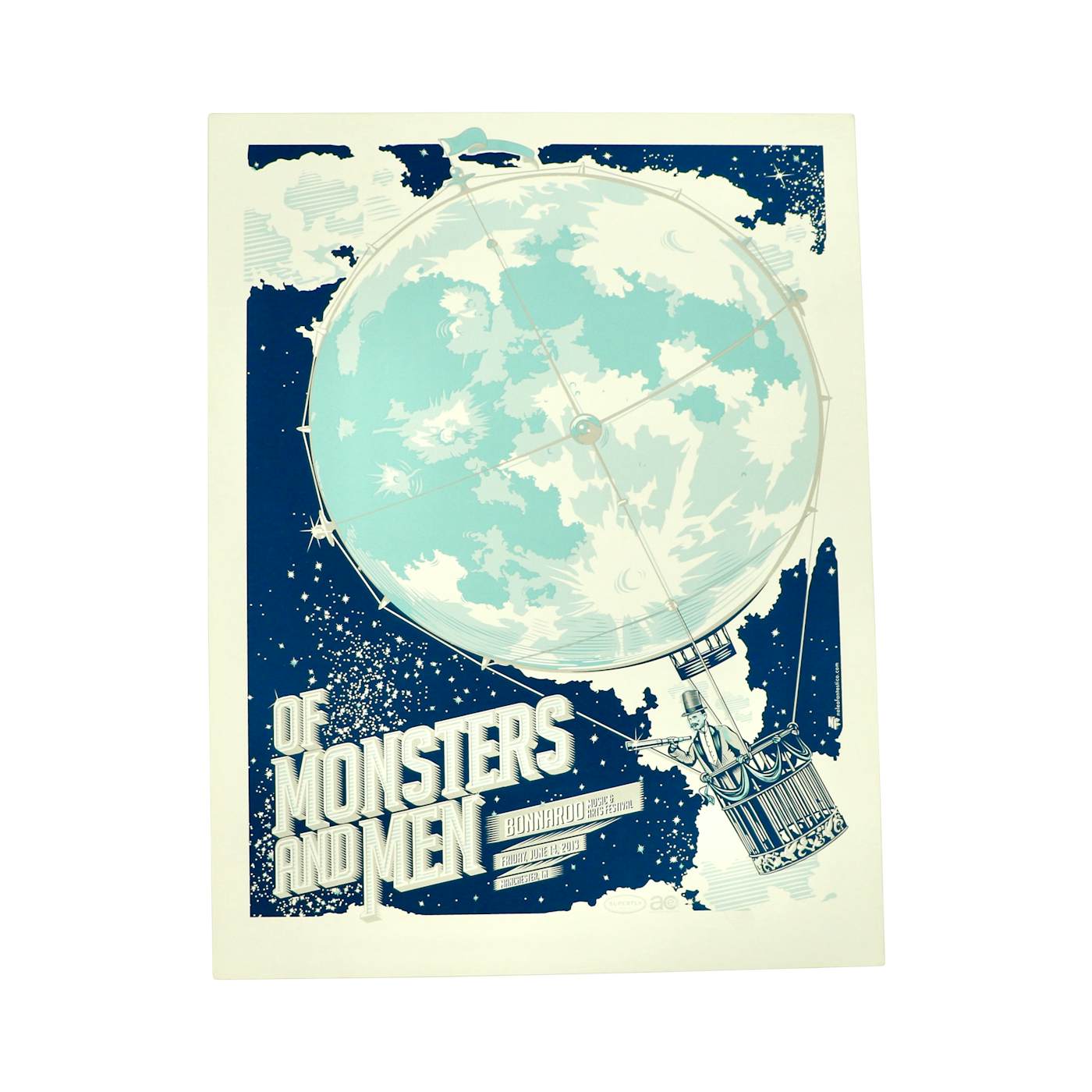 Of Monsters and Men Bonnaroo Poster