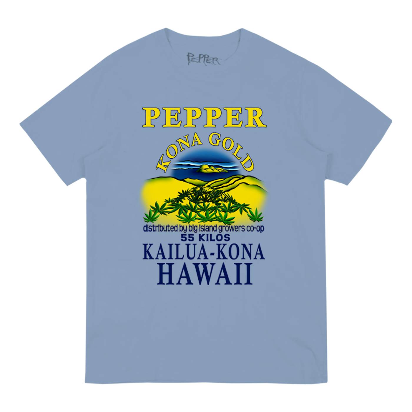 Pepper Kona Light Blue Tee