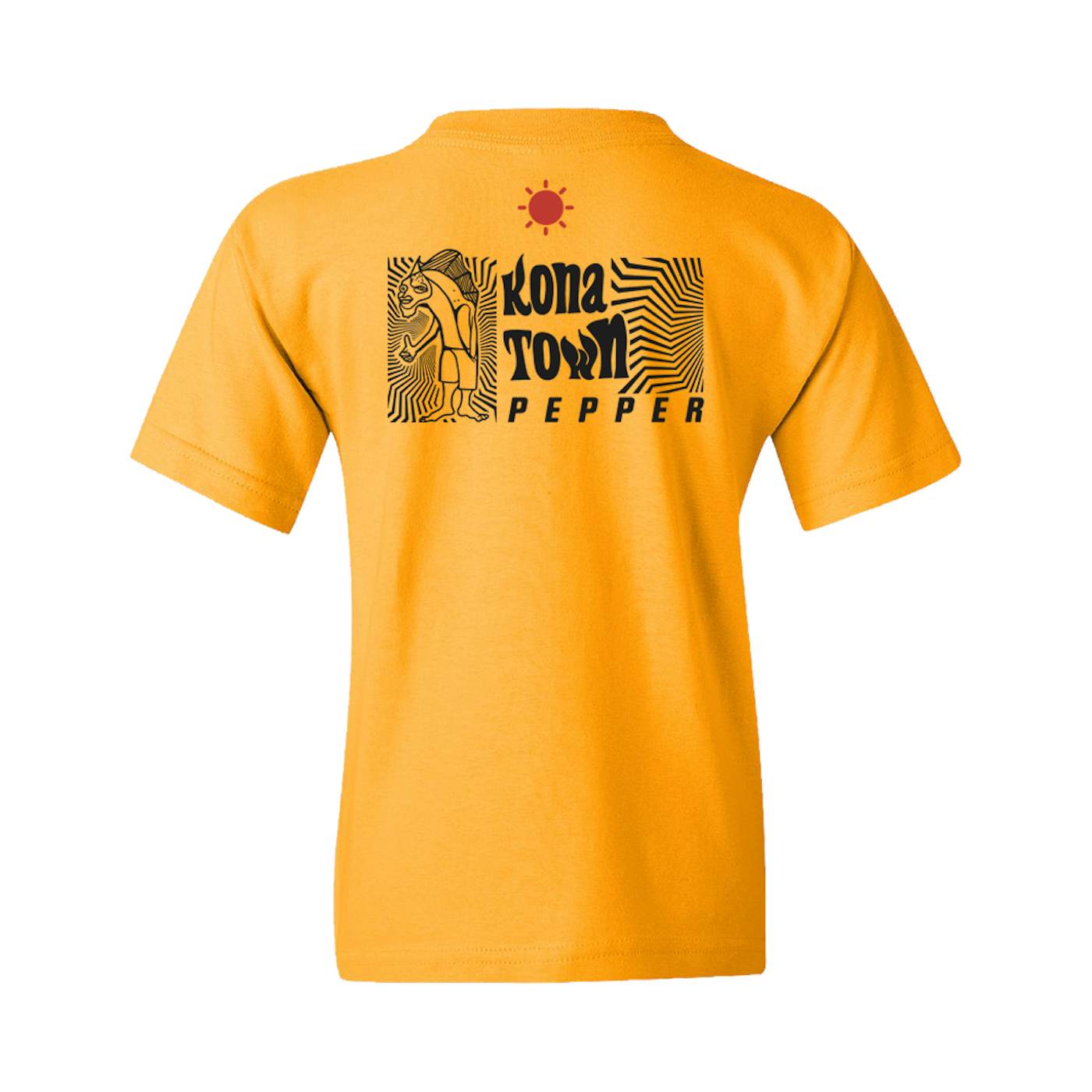 Pepper Kona Town Gold Youth Tee