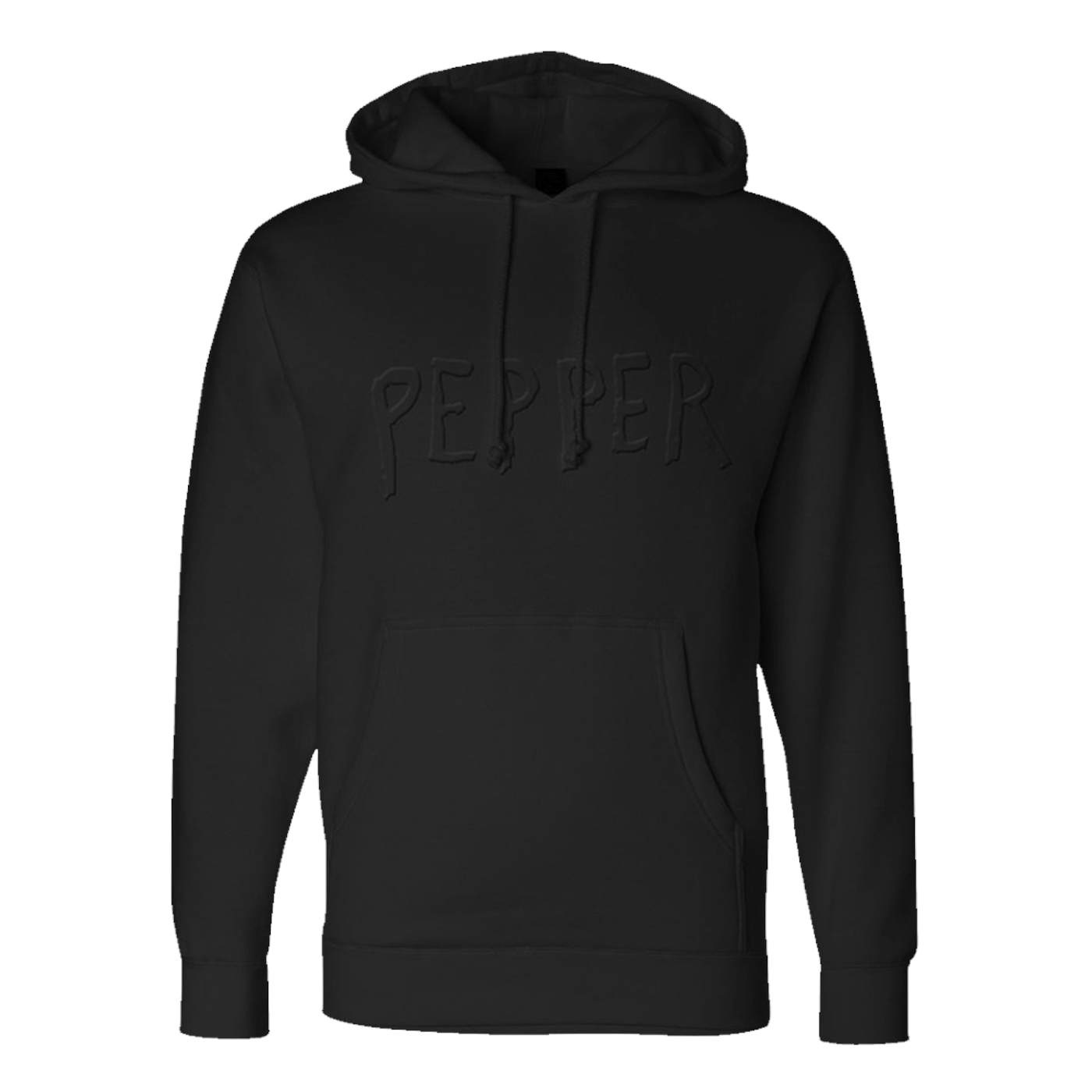 Pepper Embossed Logo Hoodie