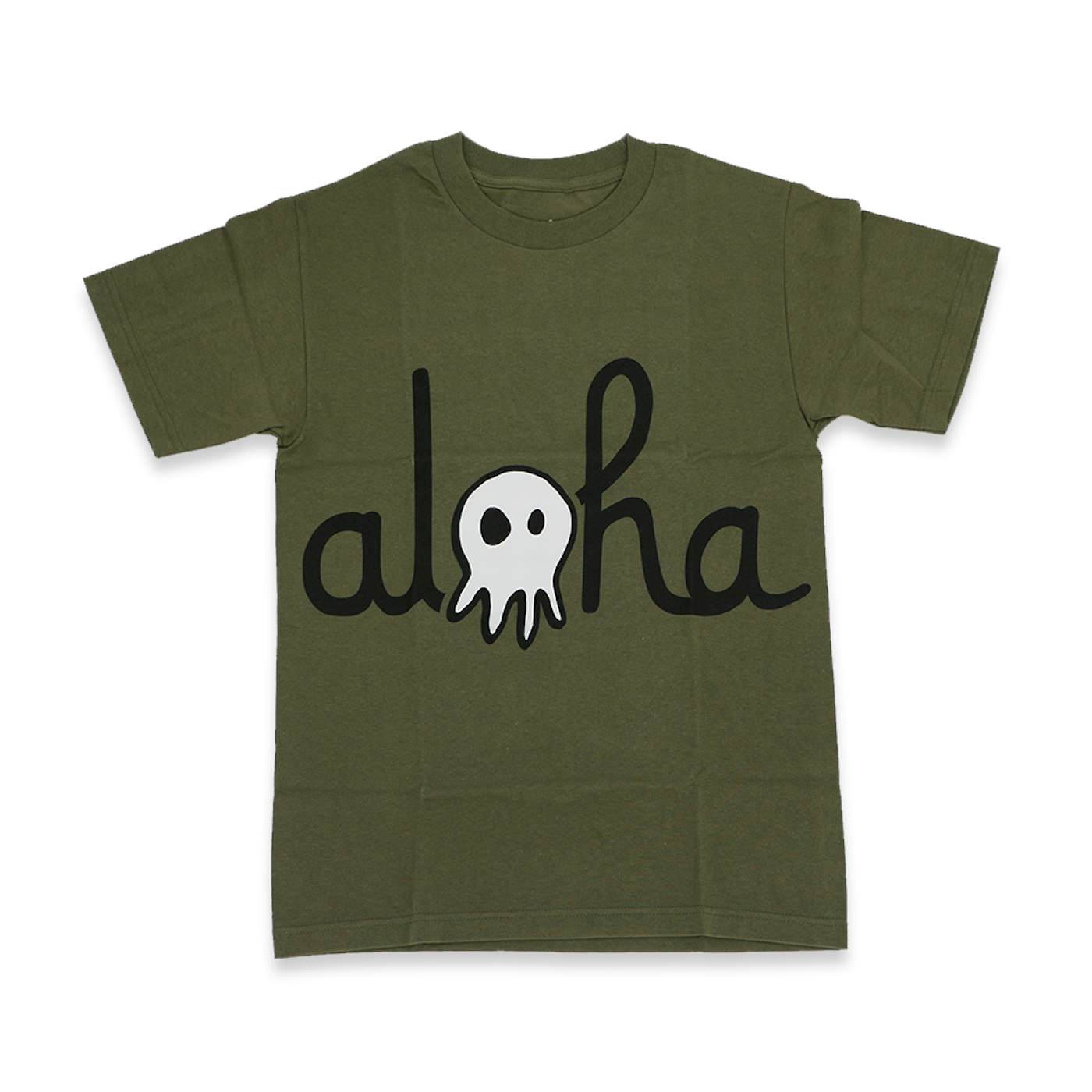 Pepper Aloha Skullconut Green T-Shirt