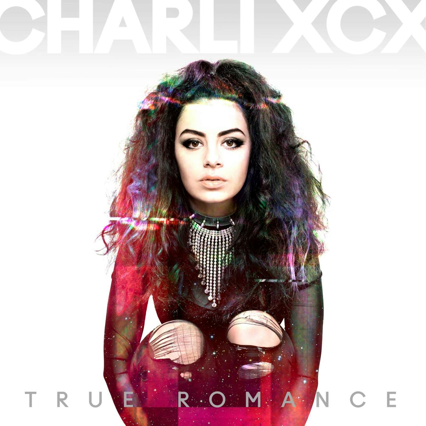 Charli XCX TRUE ROMANCE ORIGINAL ANGEL REPRESS - SILVER VINYL
