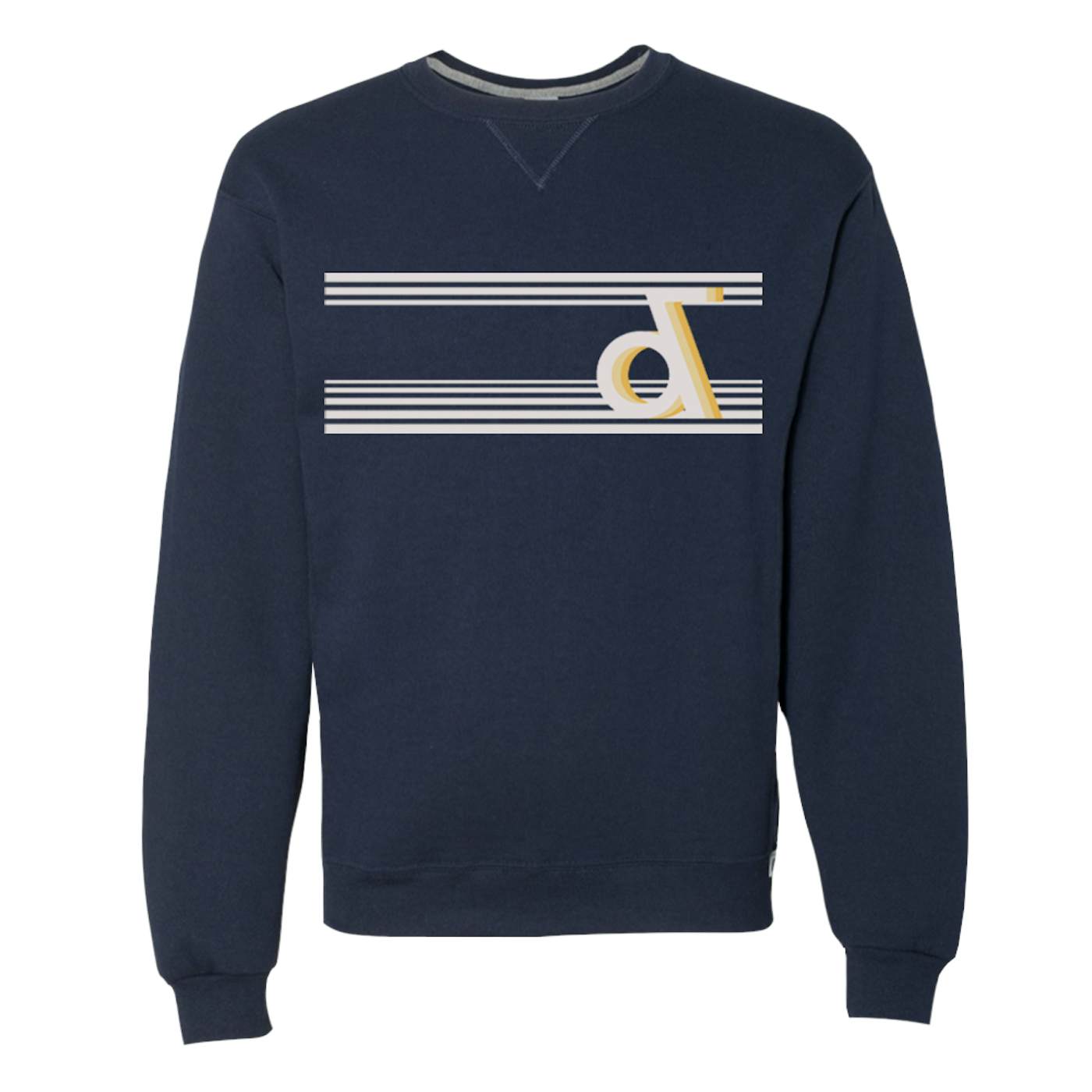 Aly & AJ 'Ampersand' Navy Crewneck Sweatshirt