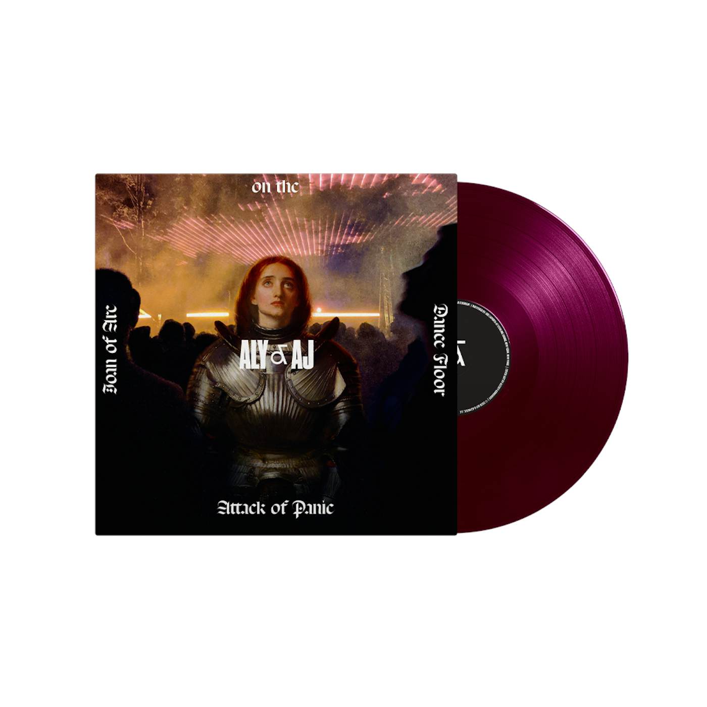 Aly & AJ Joan of Arc on the Dance Floor & Attack of Panic 7" Vinyl