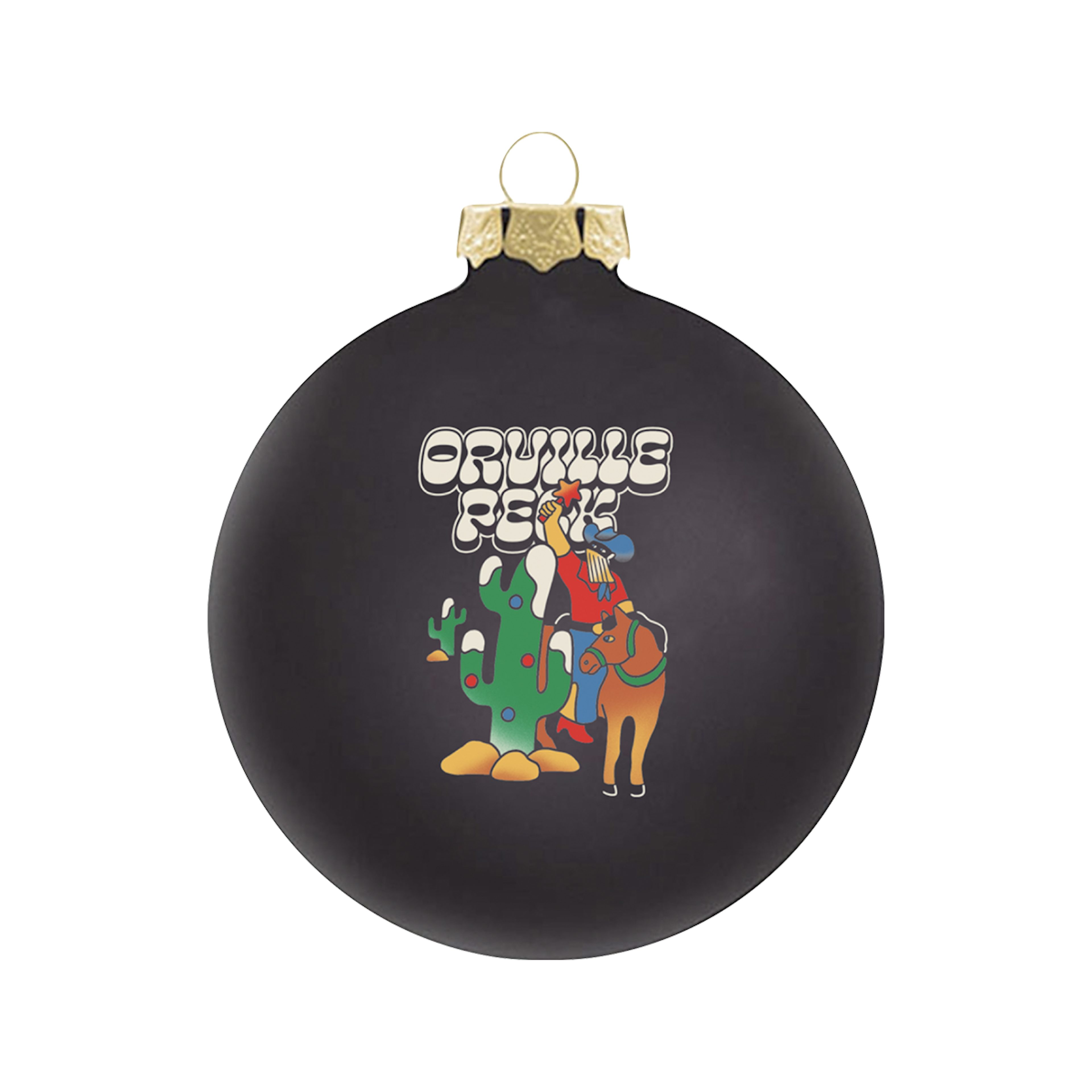 Orville Peck Wrangler Christmas Ornament